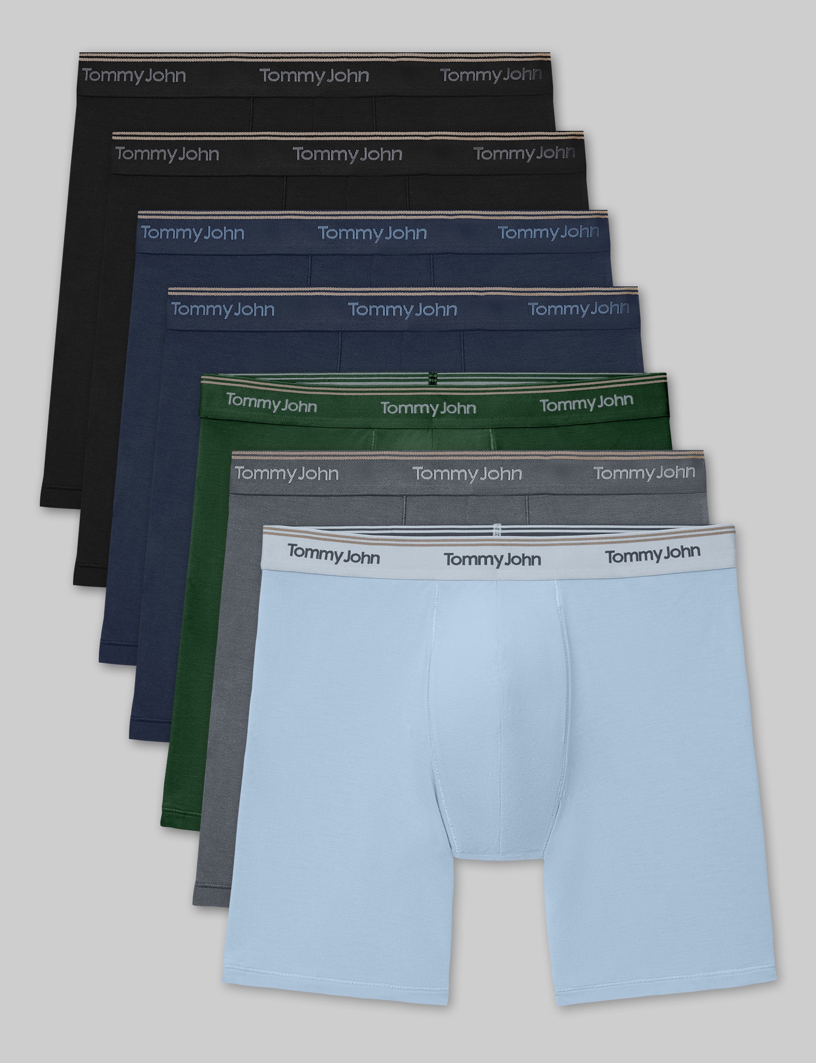 Ultra Soft Flex Mid-Length Boxer Brief 6" (7-Pack)