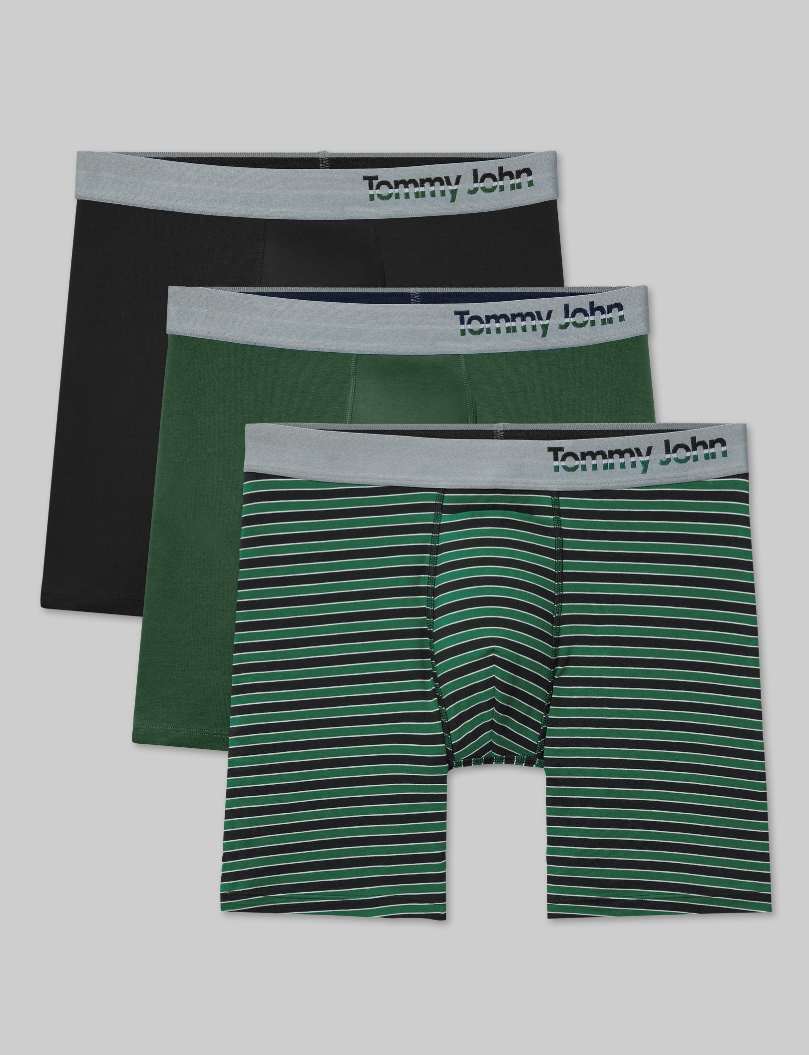 Cool Cotton Mid-Length Boxer Brief 6" (3-Pack)