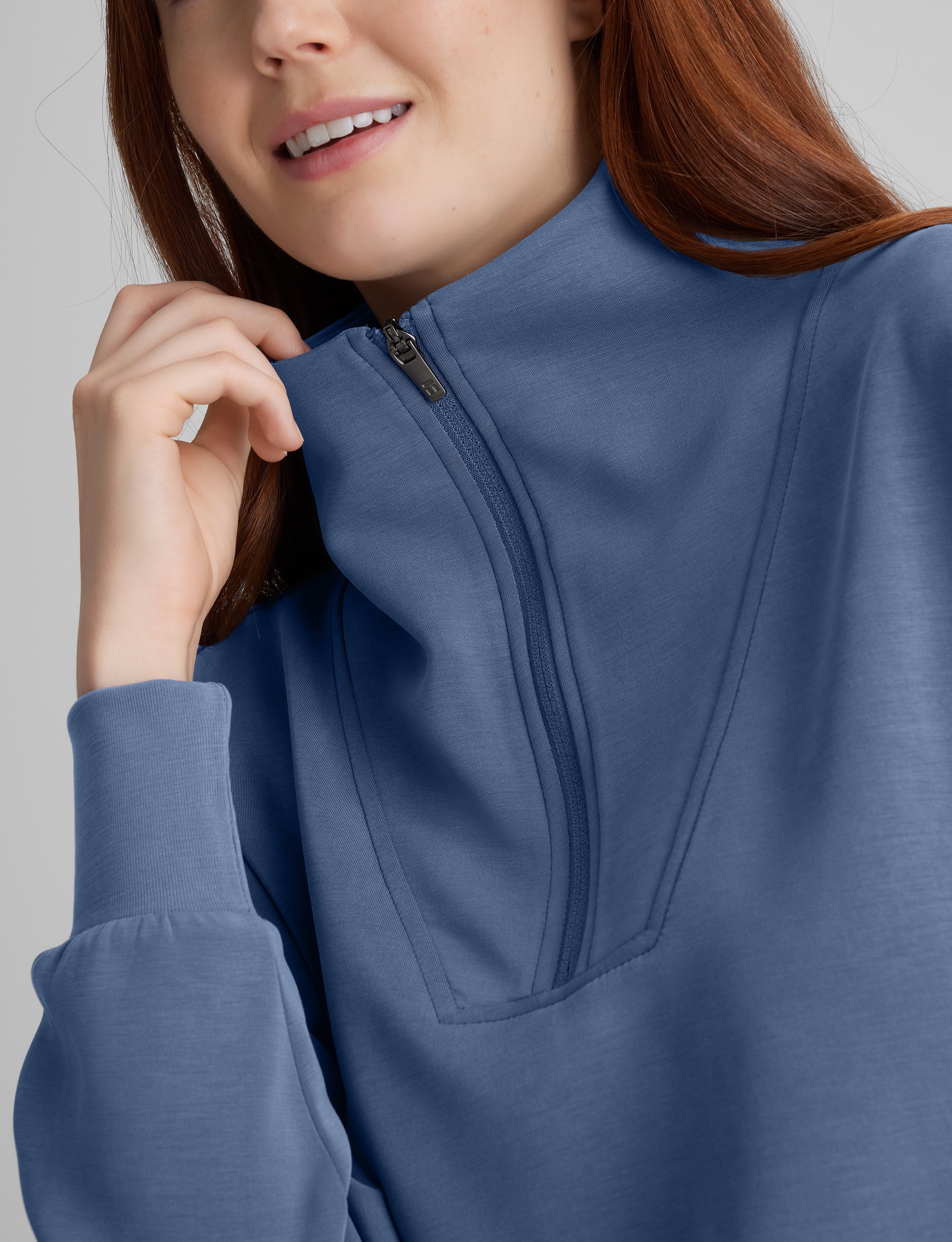 Women’s Luxe Traveler Knit Quarter-Zip