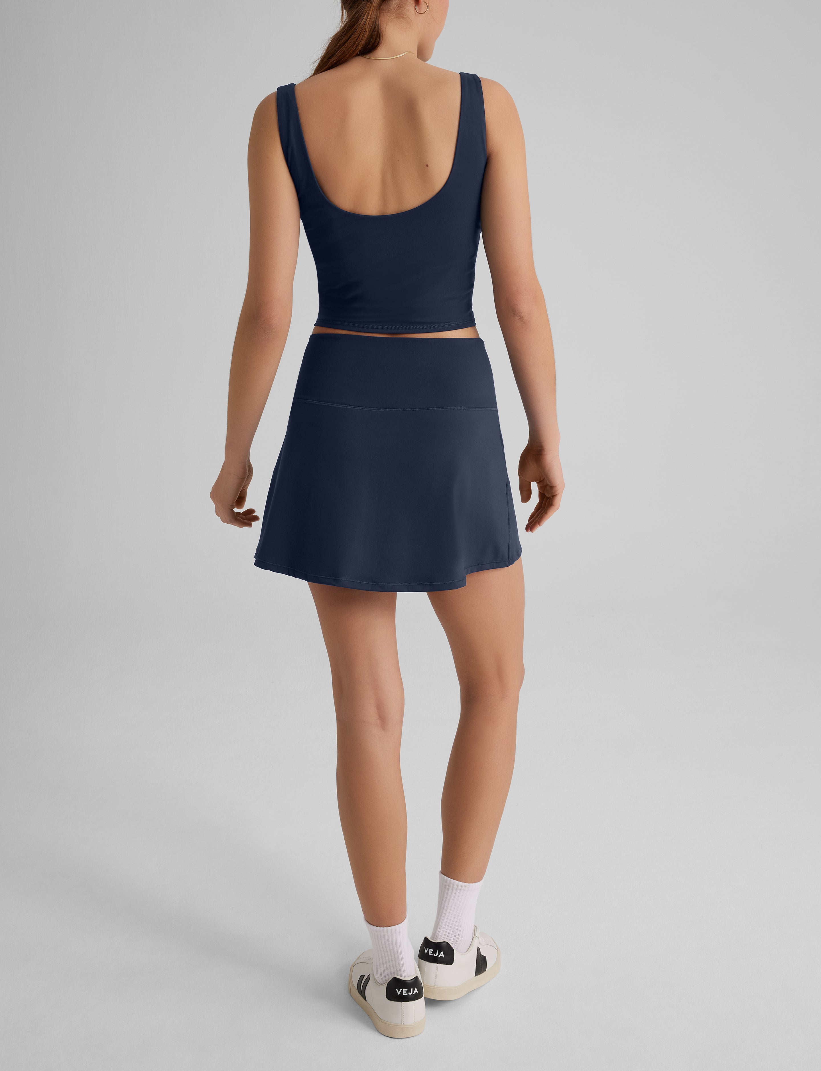 Women's 360 Movement Crop Tank & Tennis Skirt