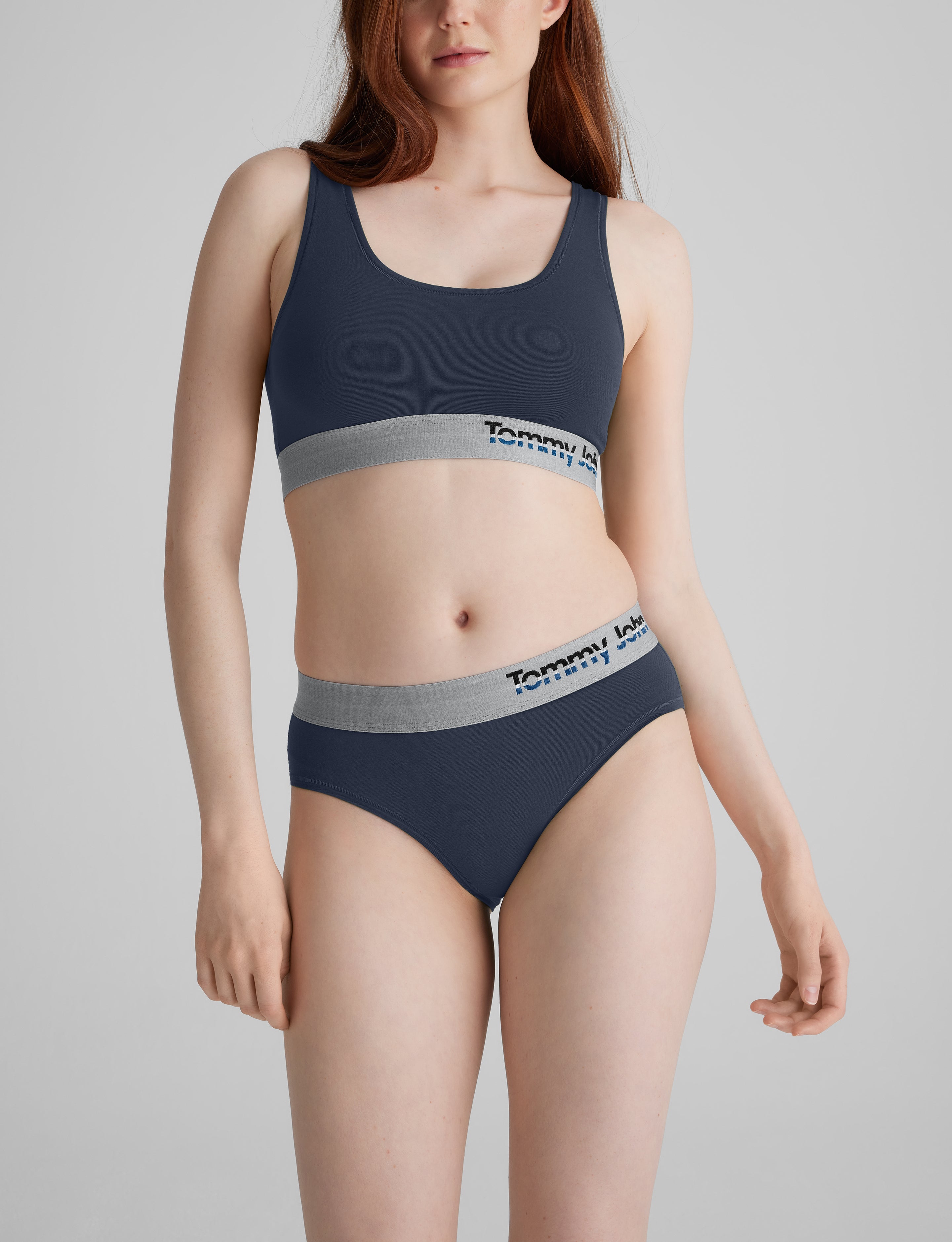 Cool Cotton Scoop Bralette & Brief Set