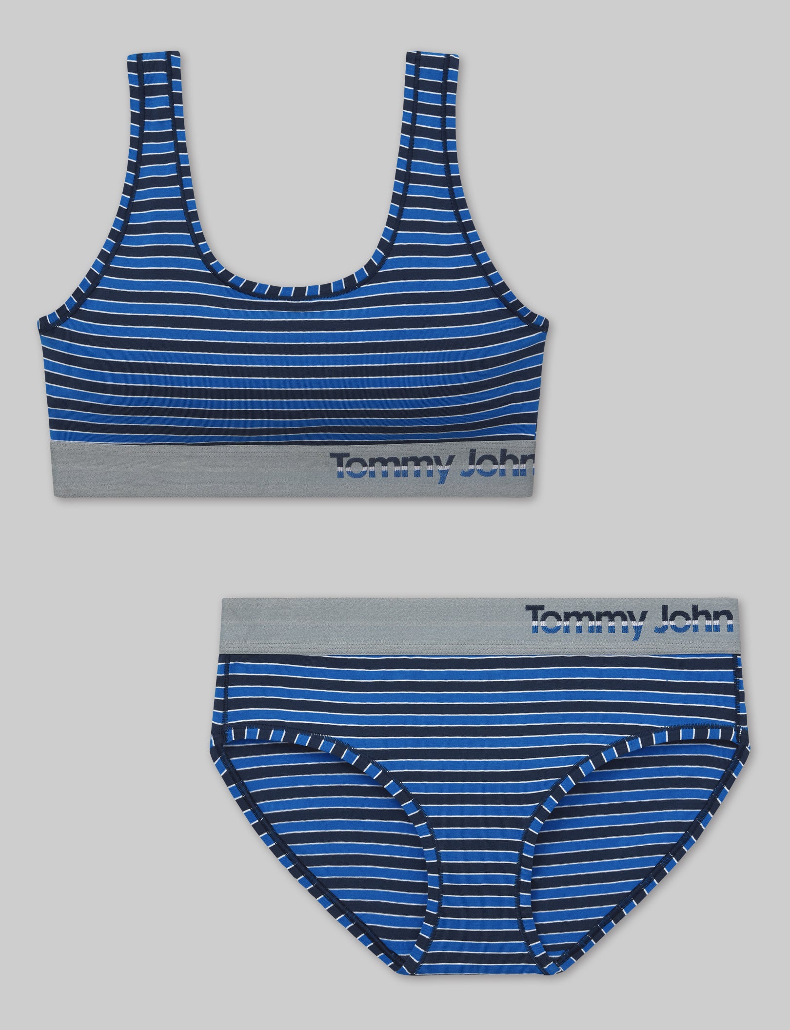Cool Cotton Scoop Bralette & Brief Set