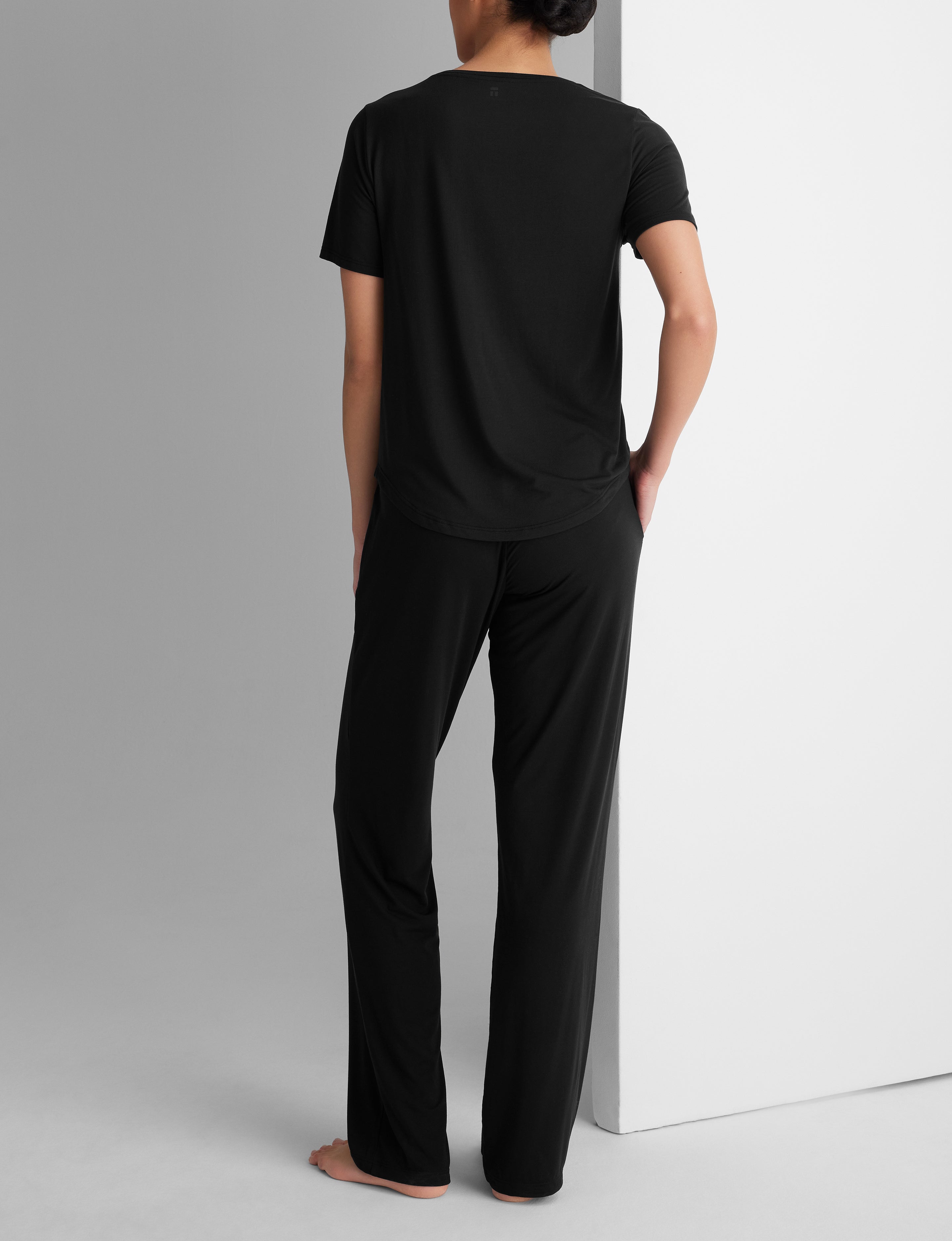 Women's Second Skin Sleep Pocket Tee & Pant Set