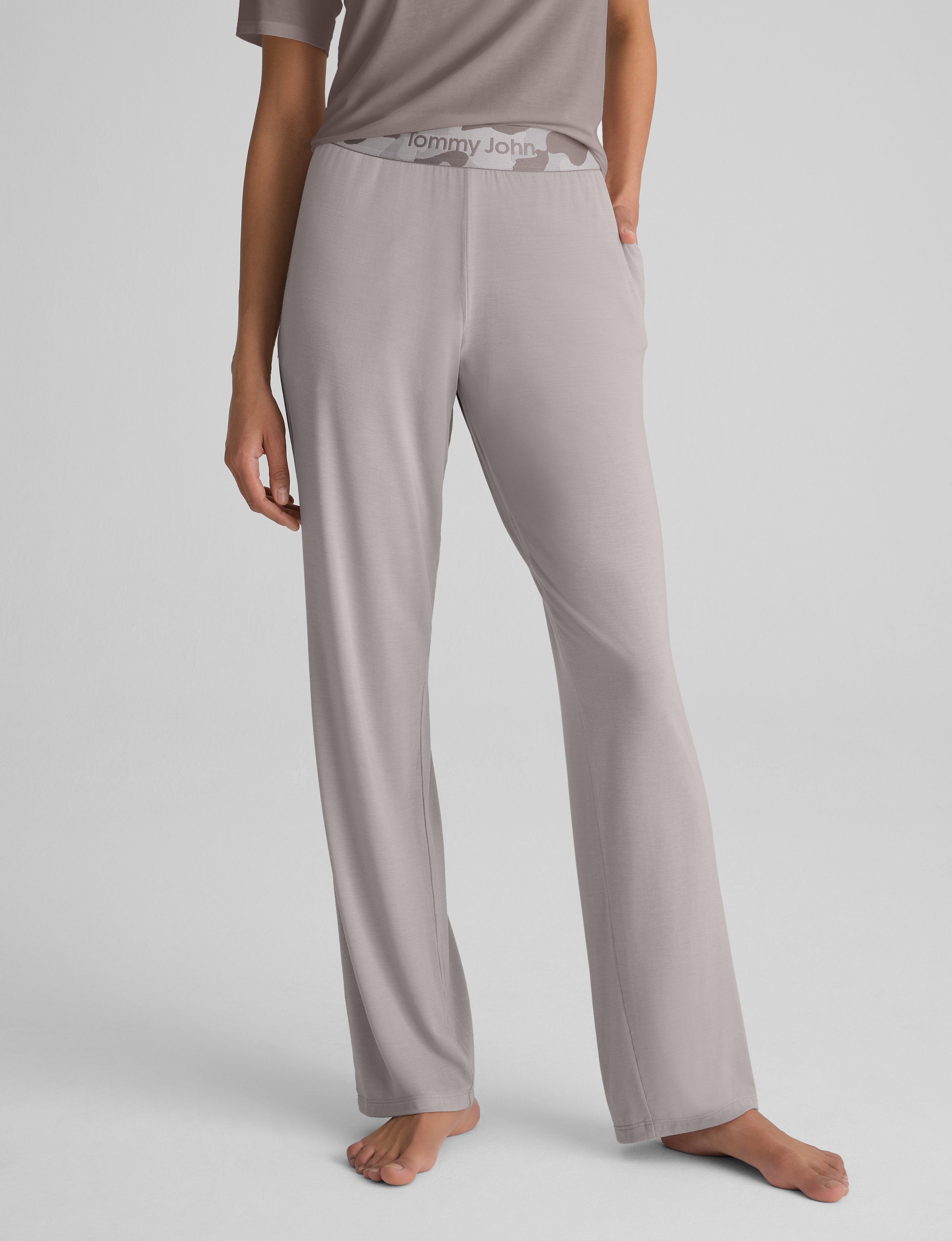 Women's Second Skin Sleep Pocket Tee & Pant Set