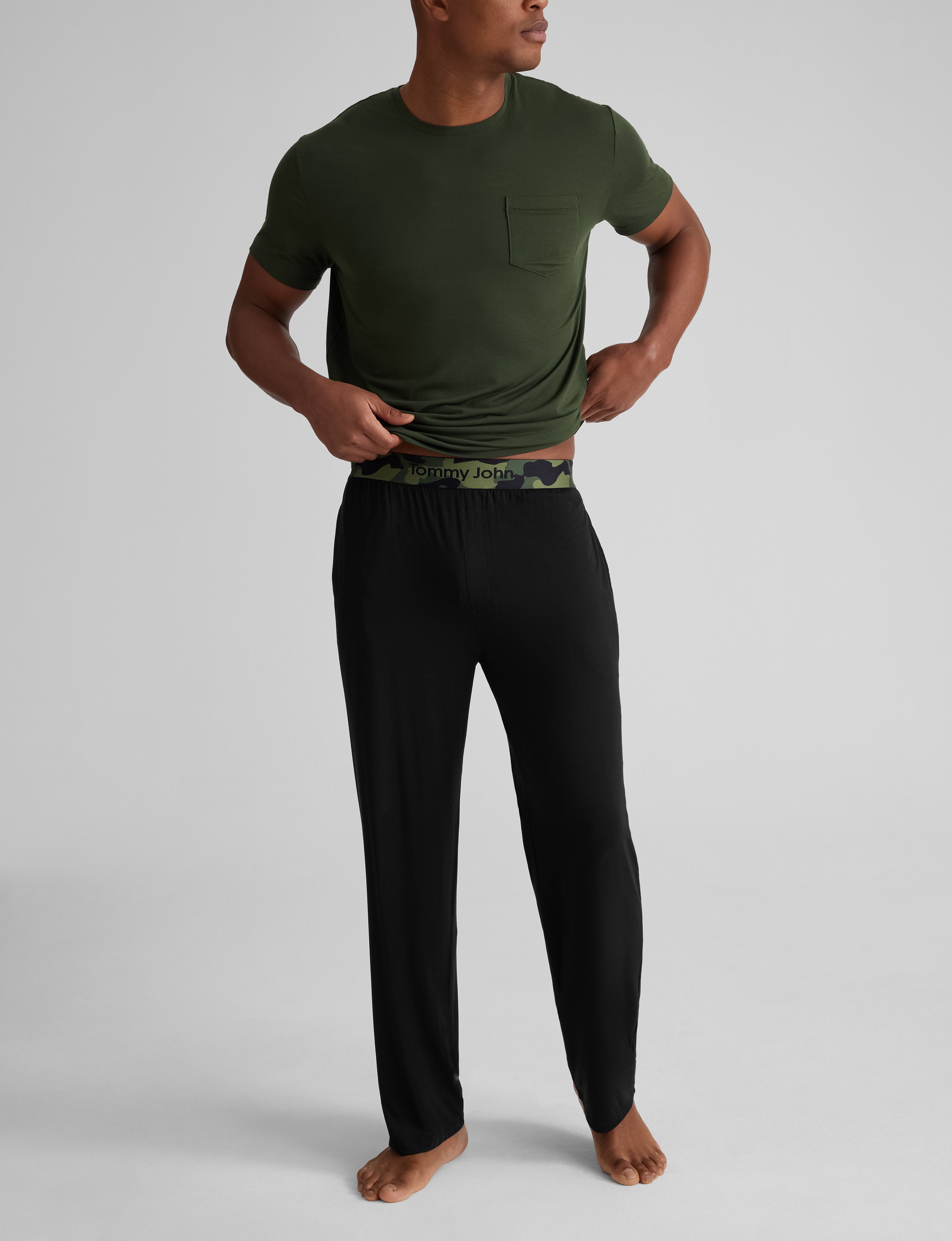 Second Skin Sleep Pocket Tee & Pant Set