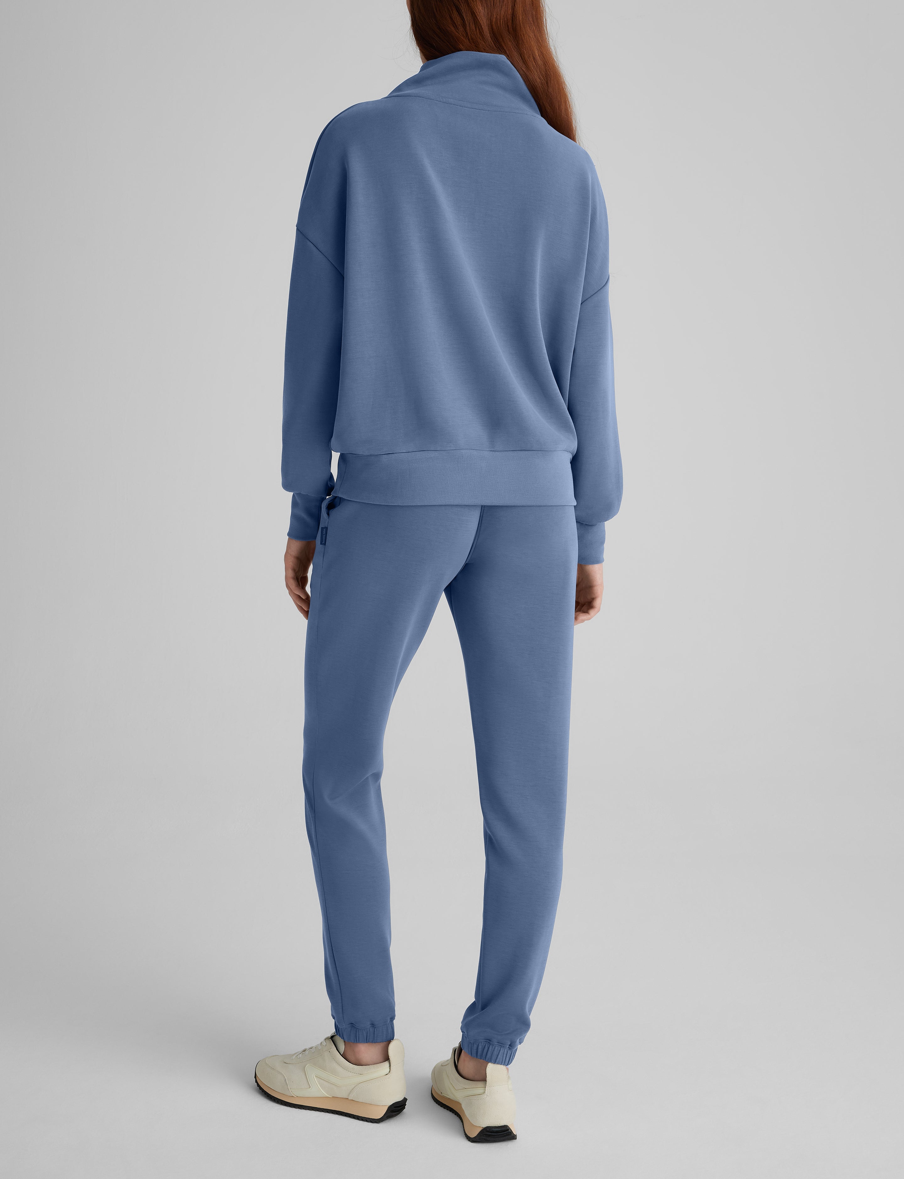 Women's Luxe Traveler Knit Quarter Zip & Jogger Set