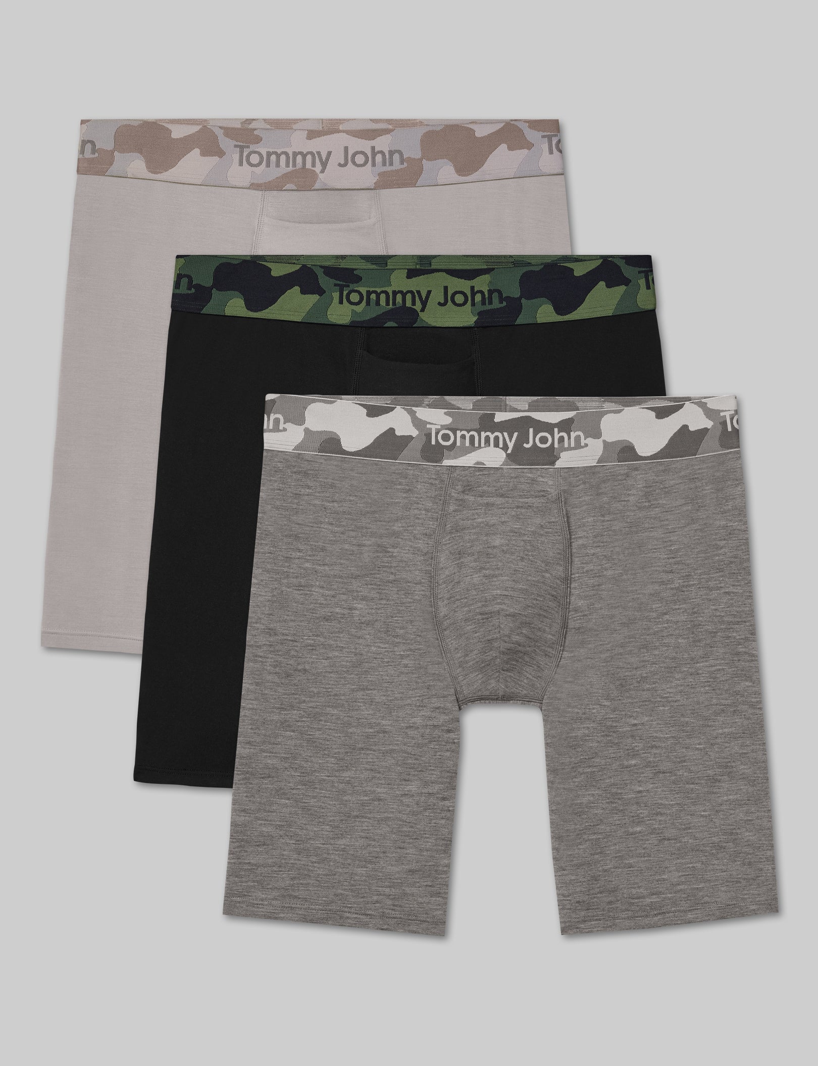 Second Skin Boxer Brief 8" (3-Pack)