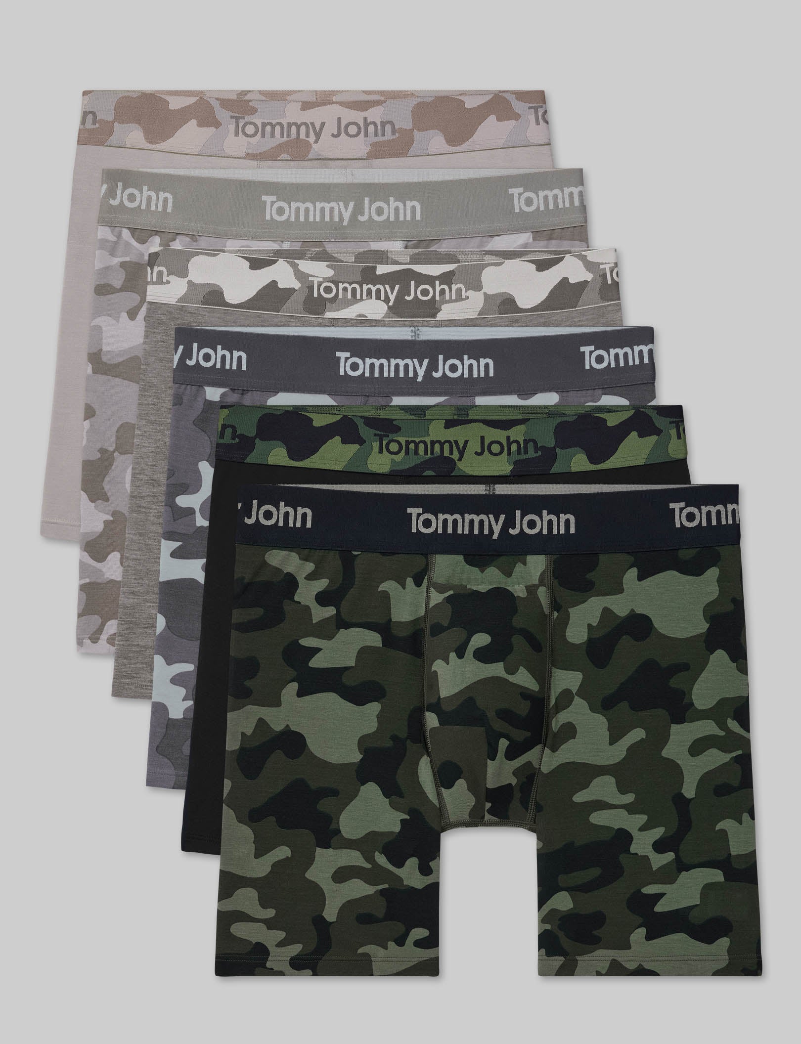 Second Skin Boxer Brief 8" (6-Pack)