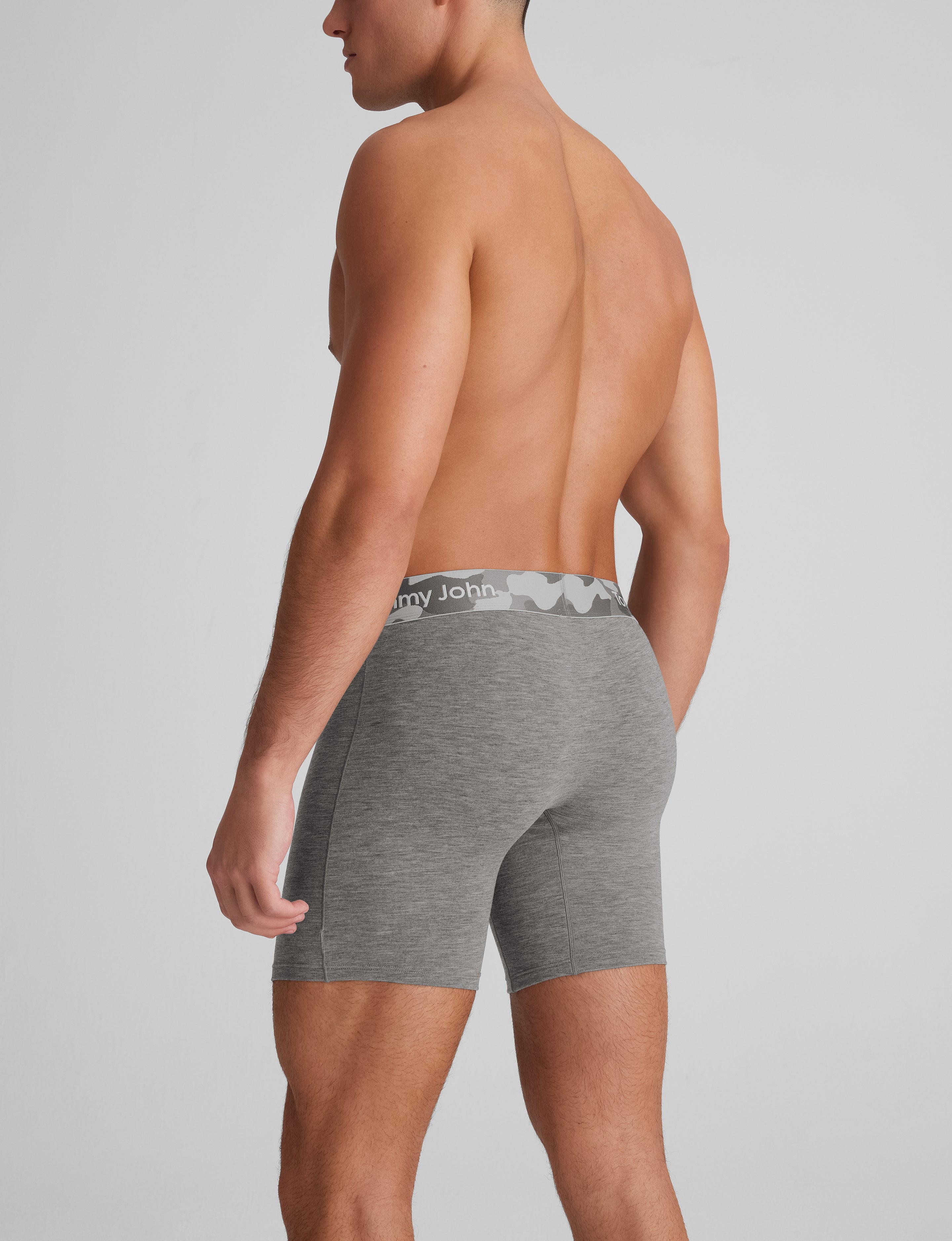 Second Skin Mid-Length Boxer Brief 6"