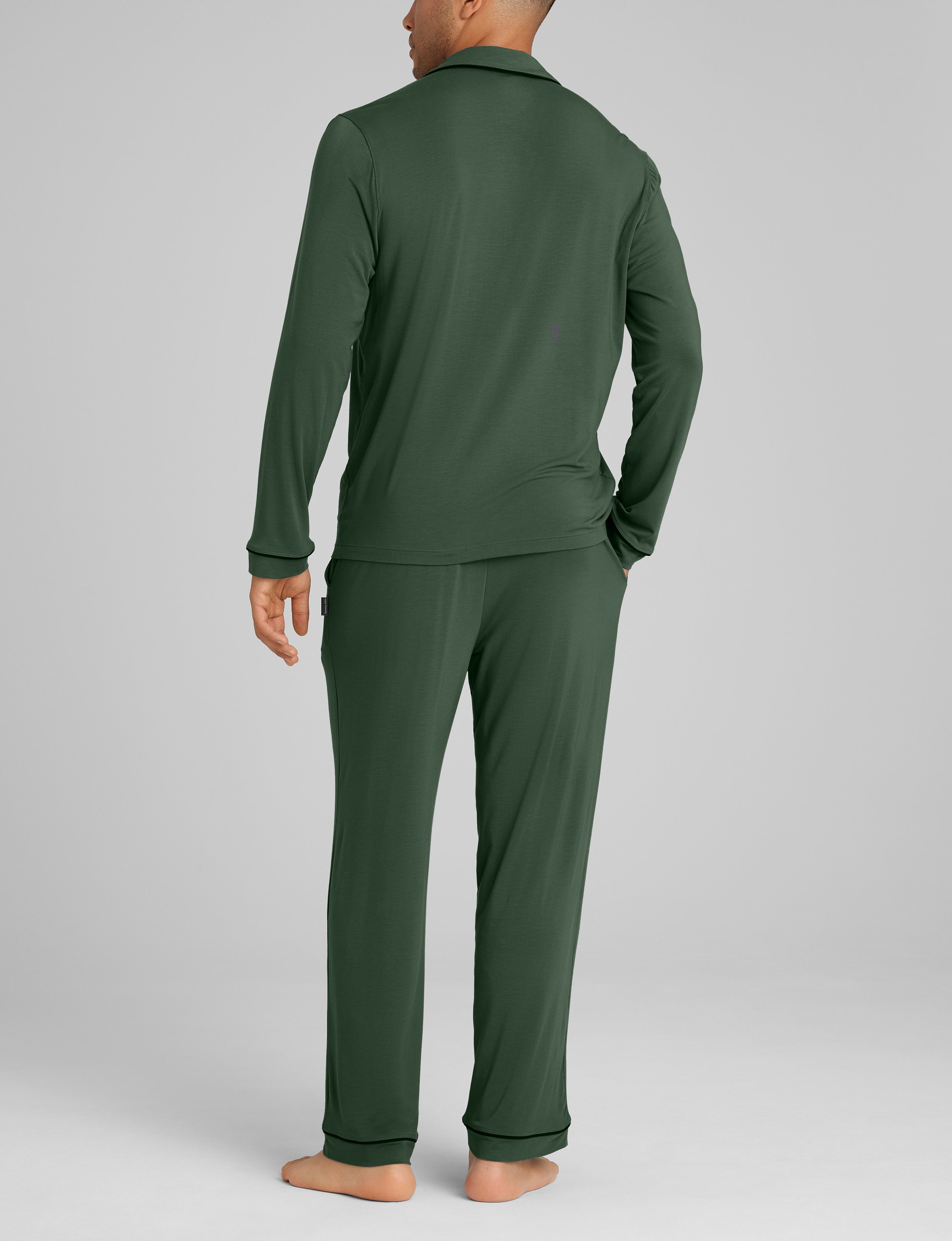 Downtime Long Sleeve Pajama Top & Pant Set
