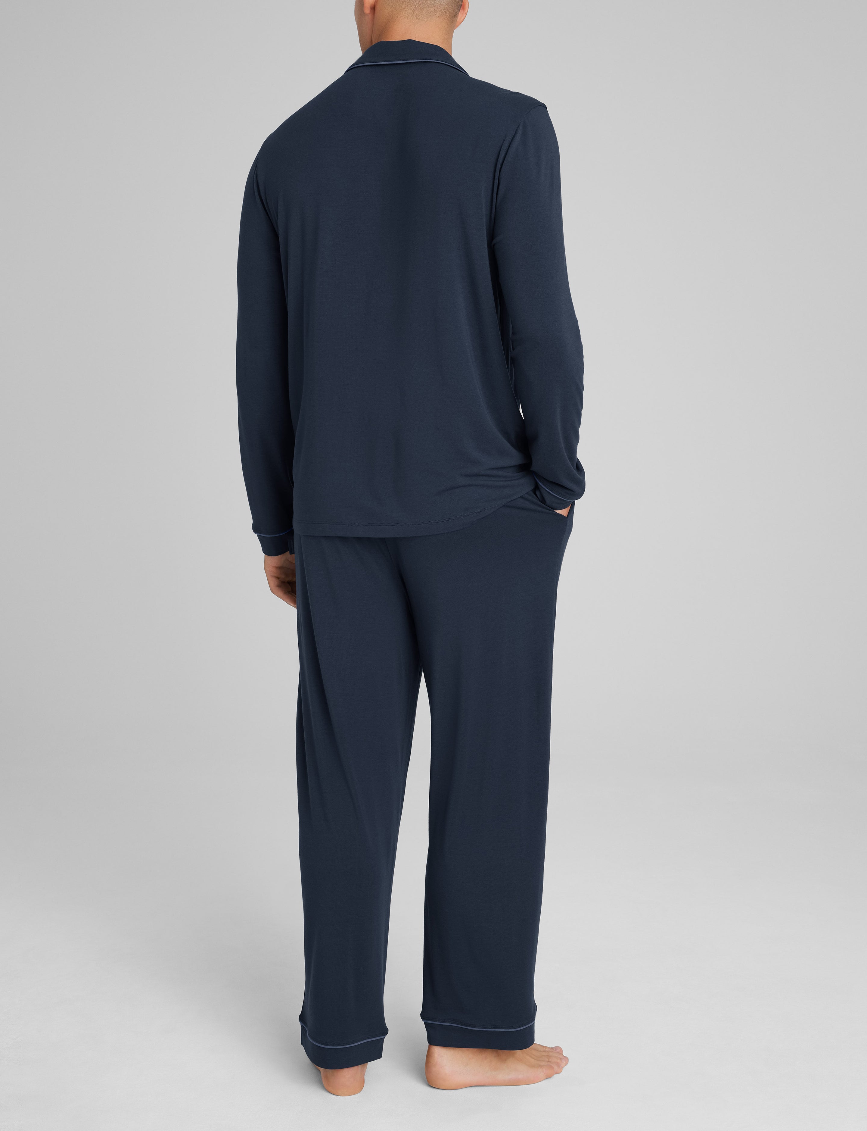 Downtime Long Sleeve Pajama Top & Pant Set