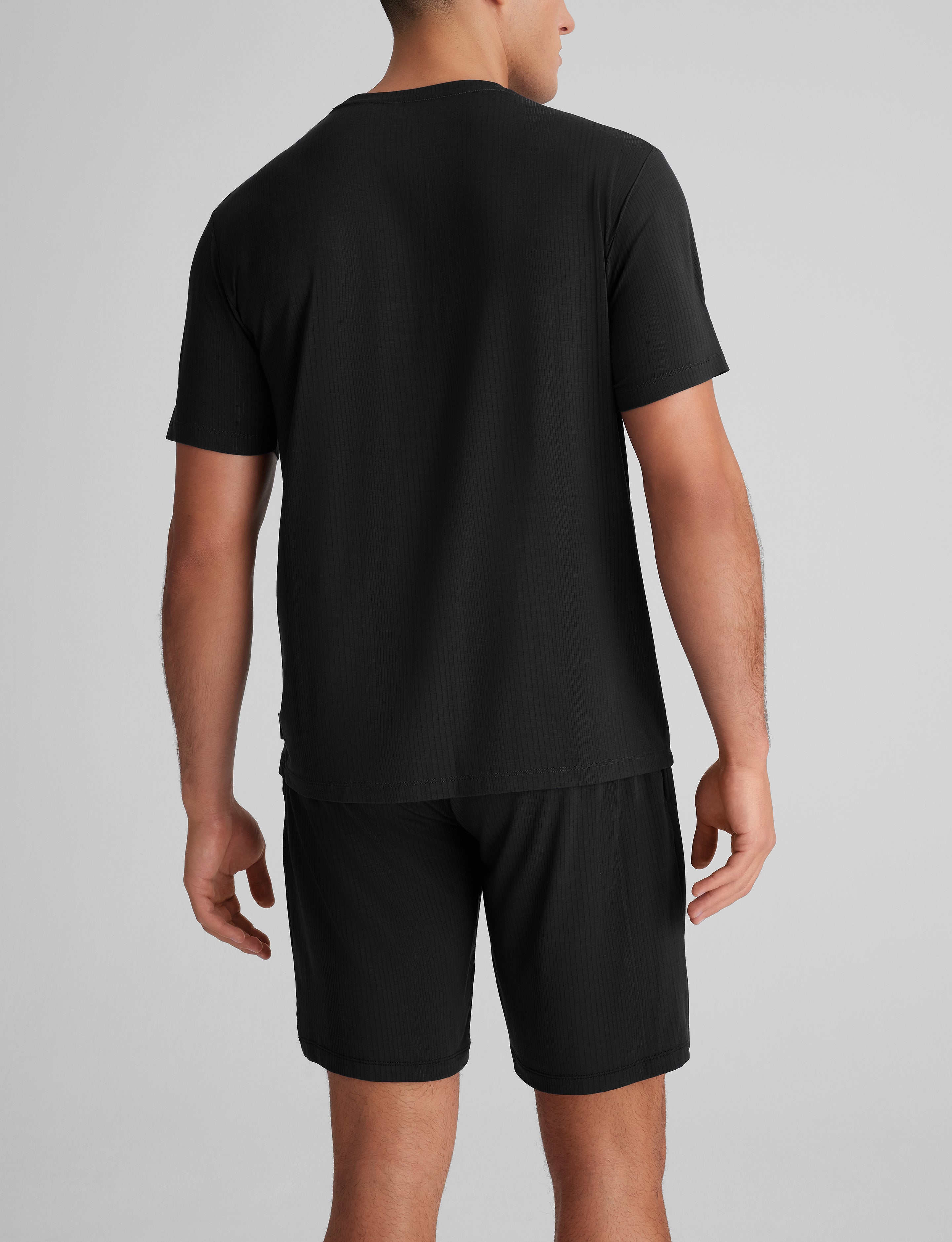 Second Skin Luxe Rib Sleep Tee & Short Set