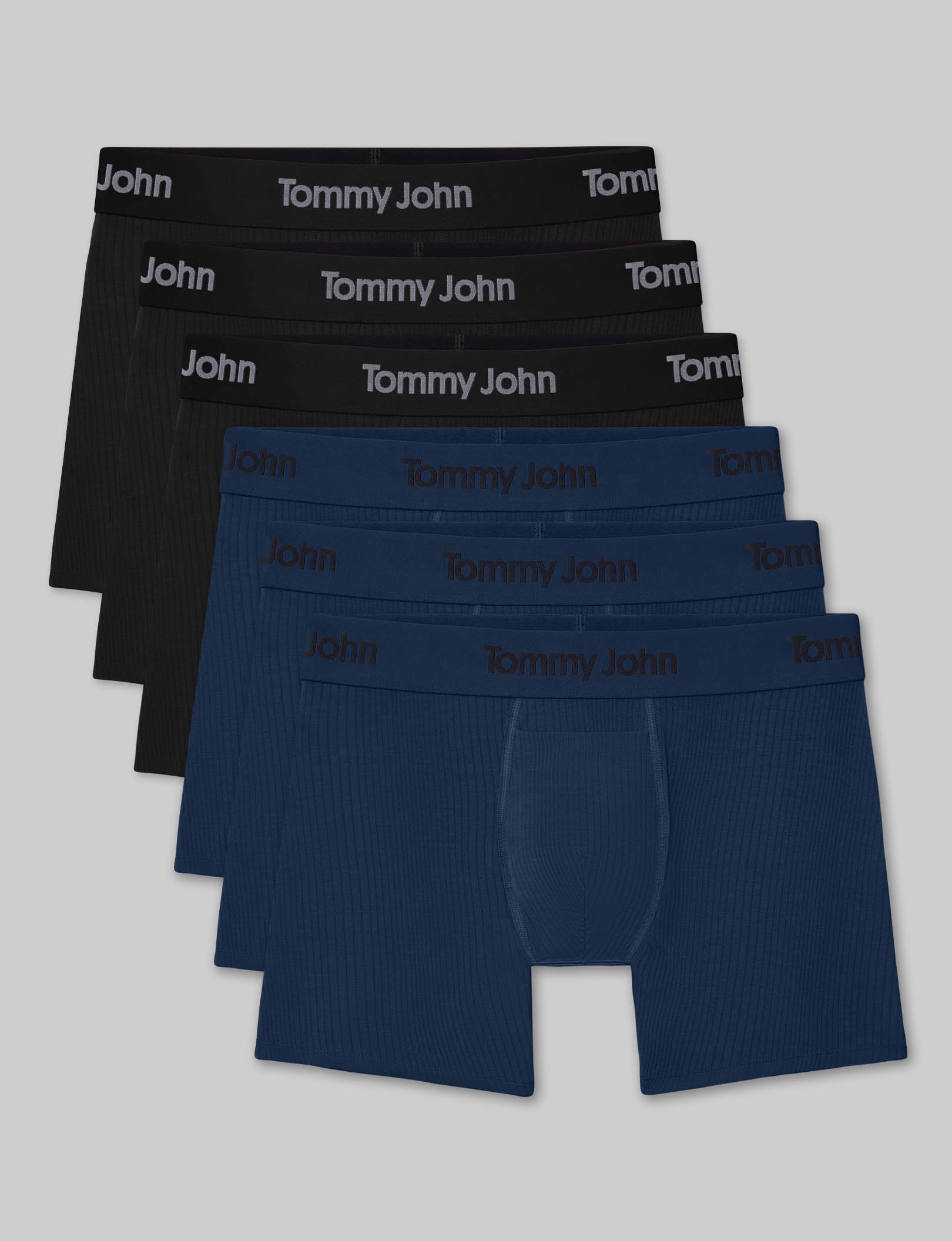 Second Skin Luxe Rib Trunk 4" (6-Pack)