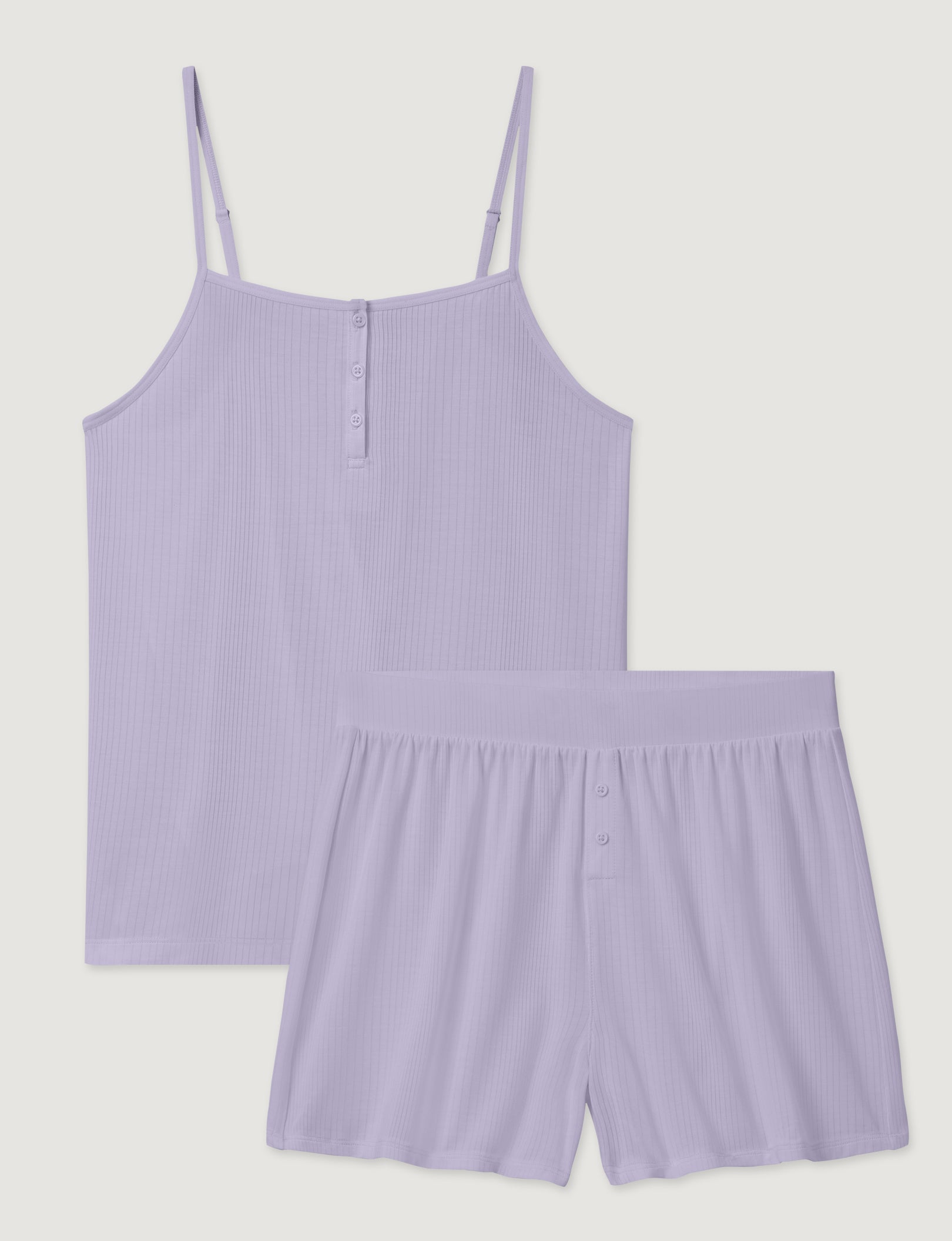 Women's Second Skin Luxe Rib Cami & Short Set – Tommy John