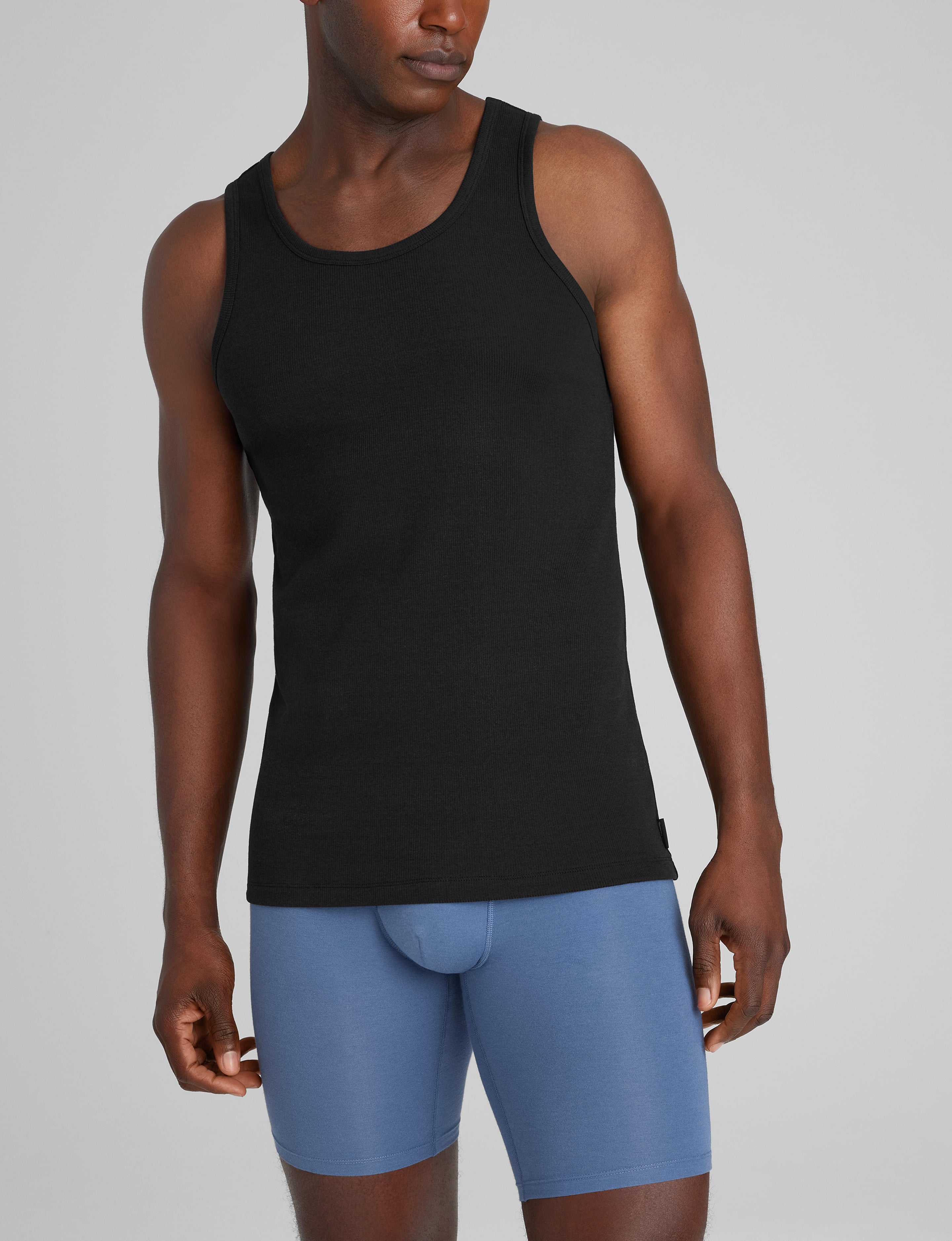 Cool Cotton Rib Tank (3-Pack)
