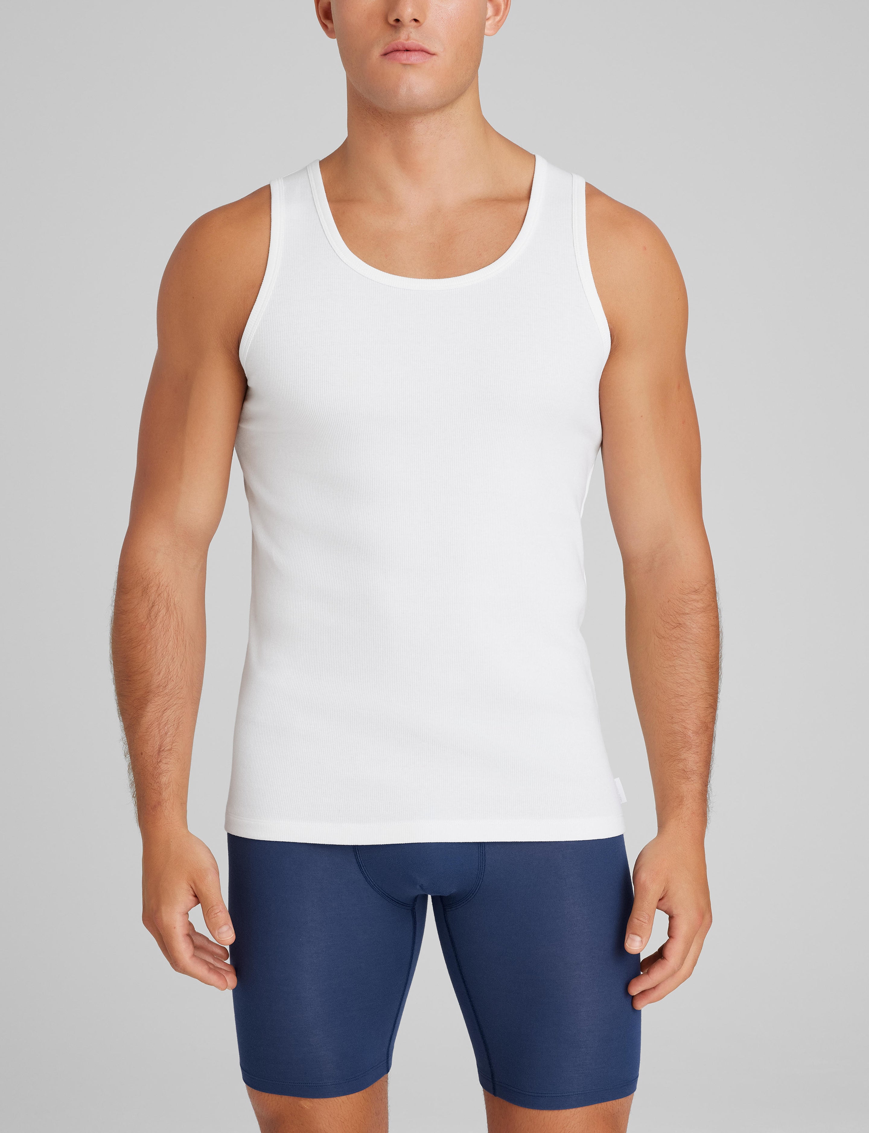 Cool Cotton Rib Tank (3-Pack)