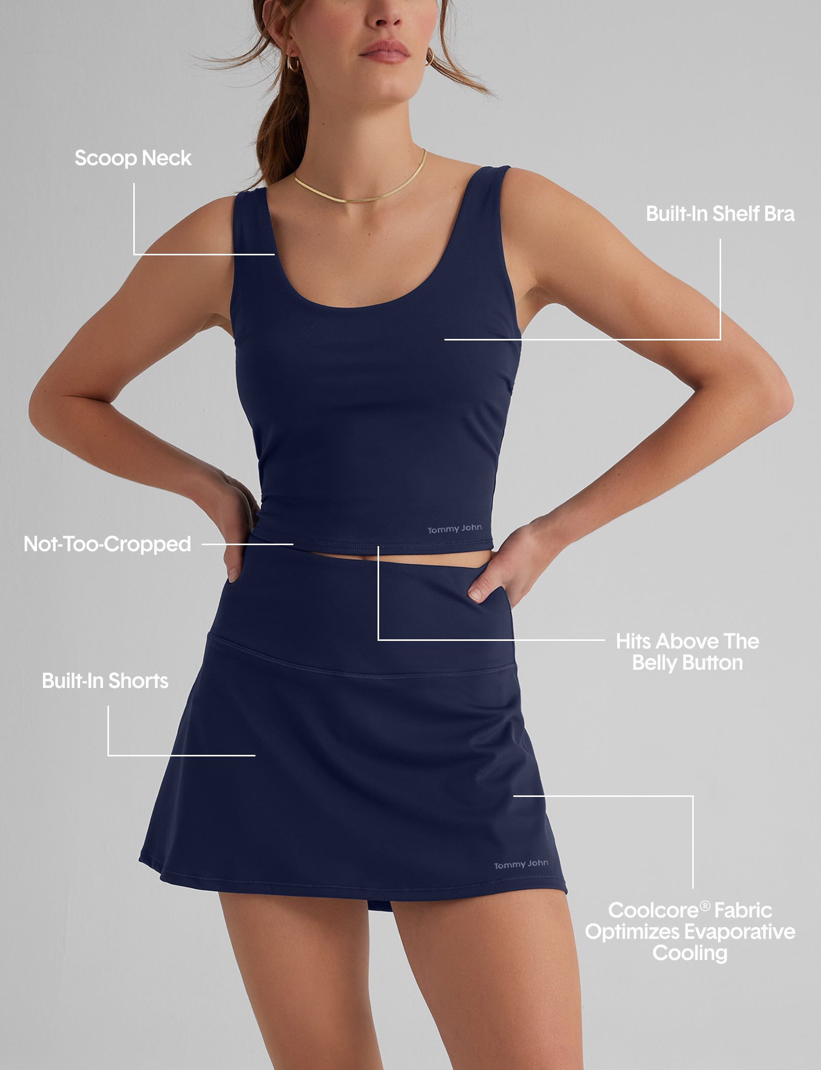 Women's 360 Movement Crop Tank