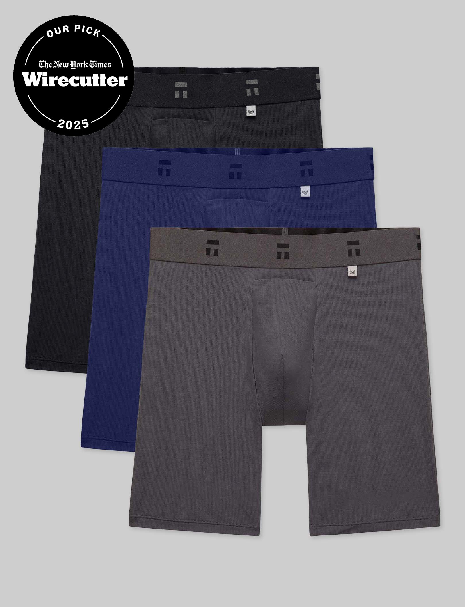 Air Boxer Brief 8" (3-Pack)