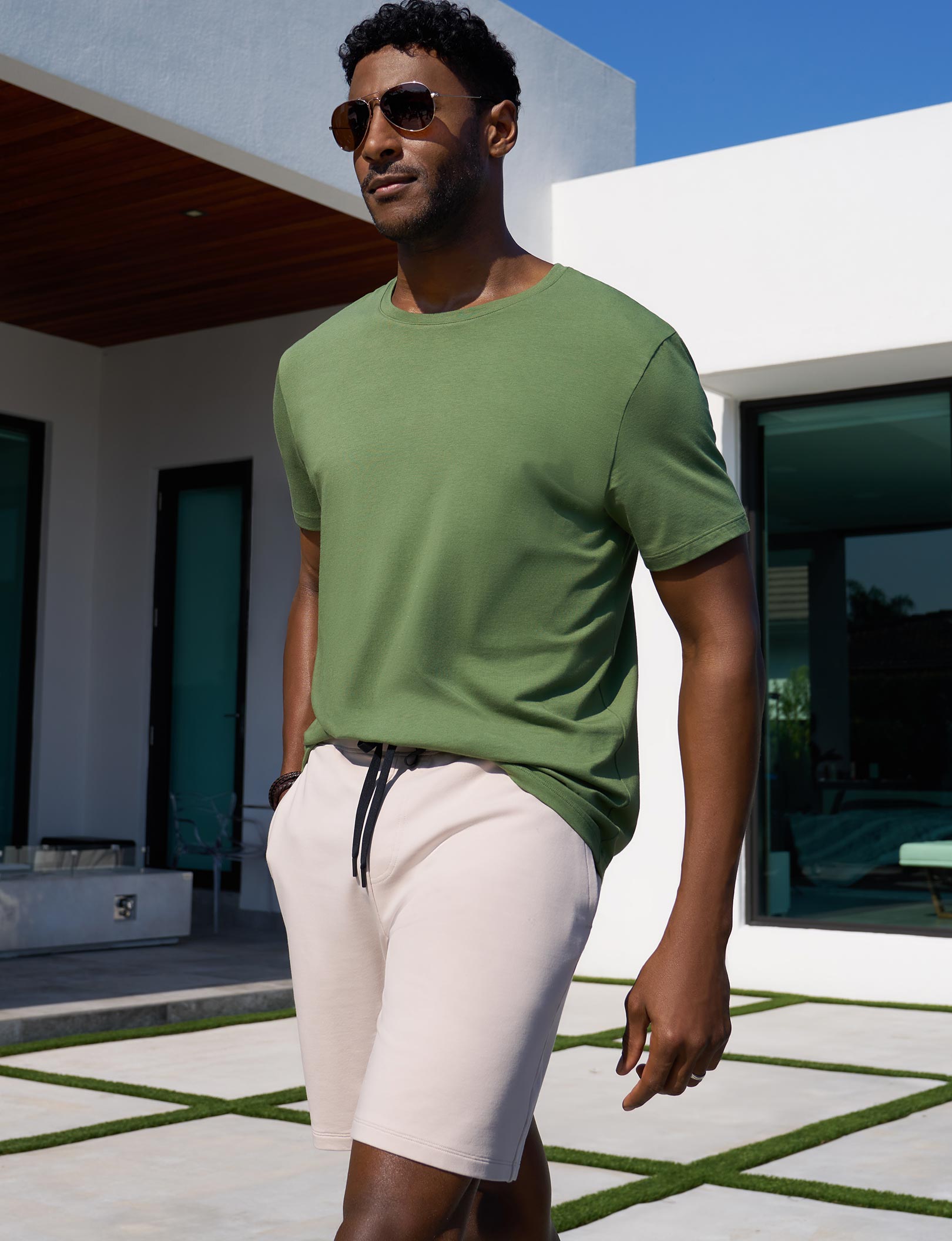 Second Skin Crew Neck Tee