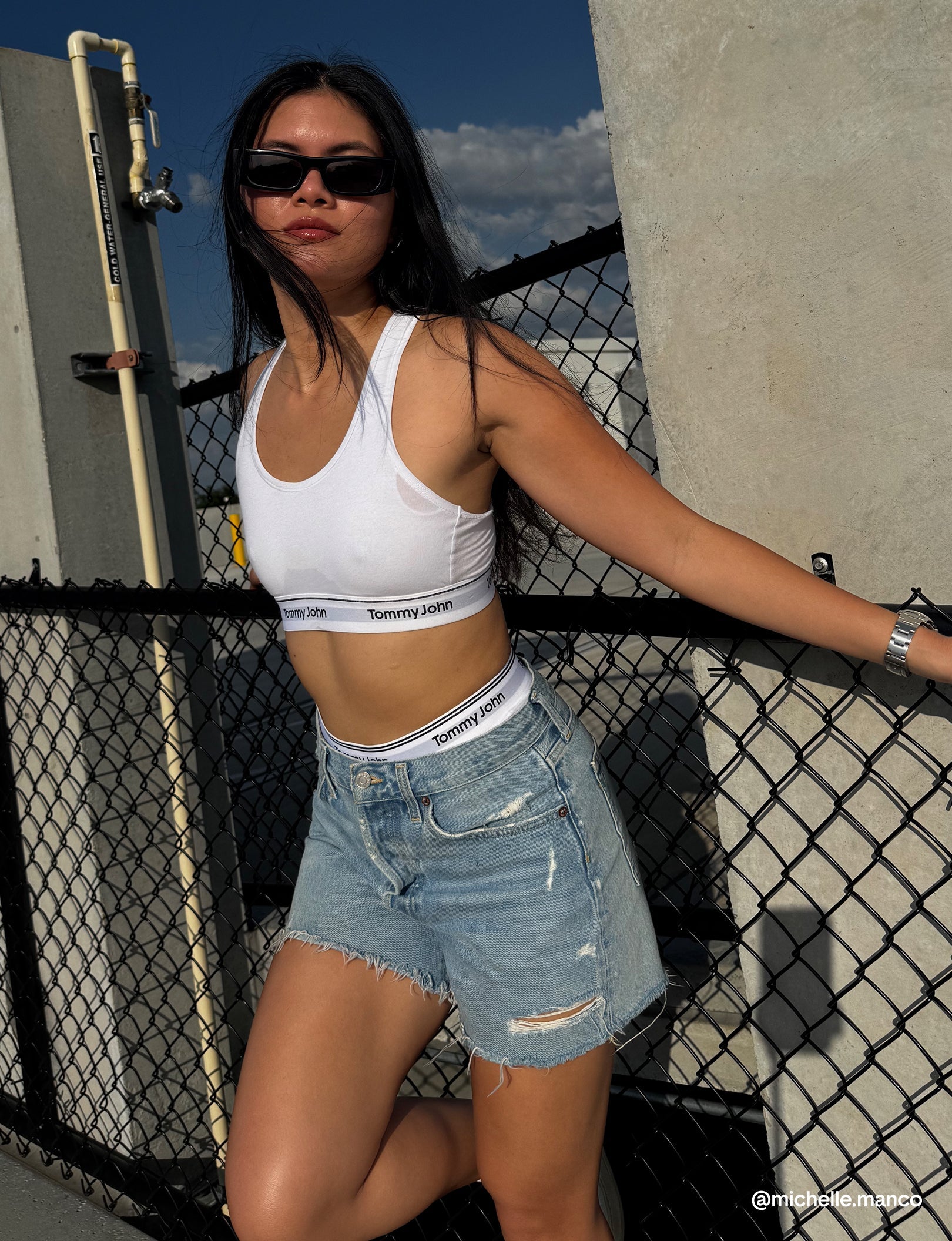 Signature Cotton Scoop Bralette