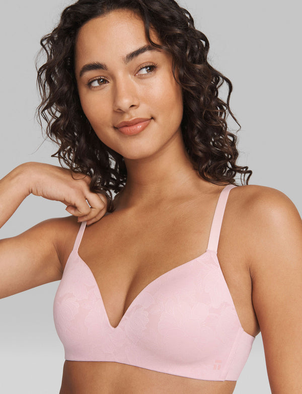 Second Skin Comfort Lace Lightly Lined Wireless Bra Tommy John