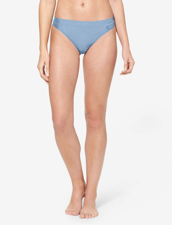Women s Second Skin Micro Rib Thong