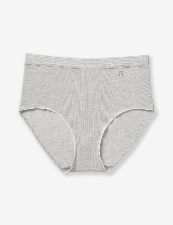 Women's Second Skin Luxe Rib High Rise Brief – Tommy John