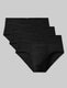 Second Skin Brief (3-Pack)::Black