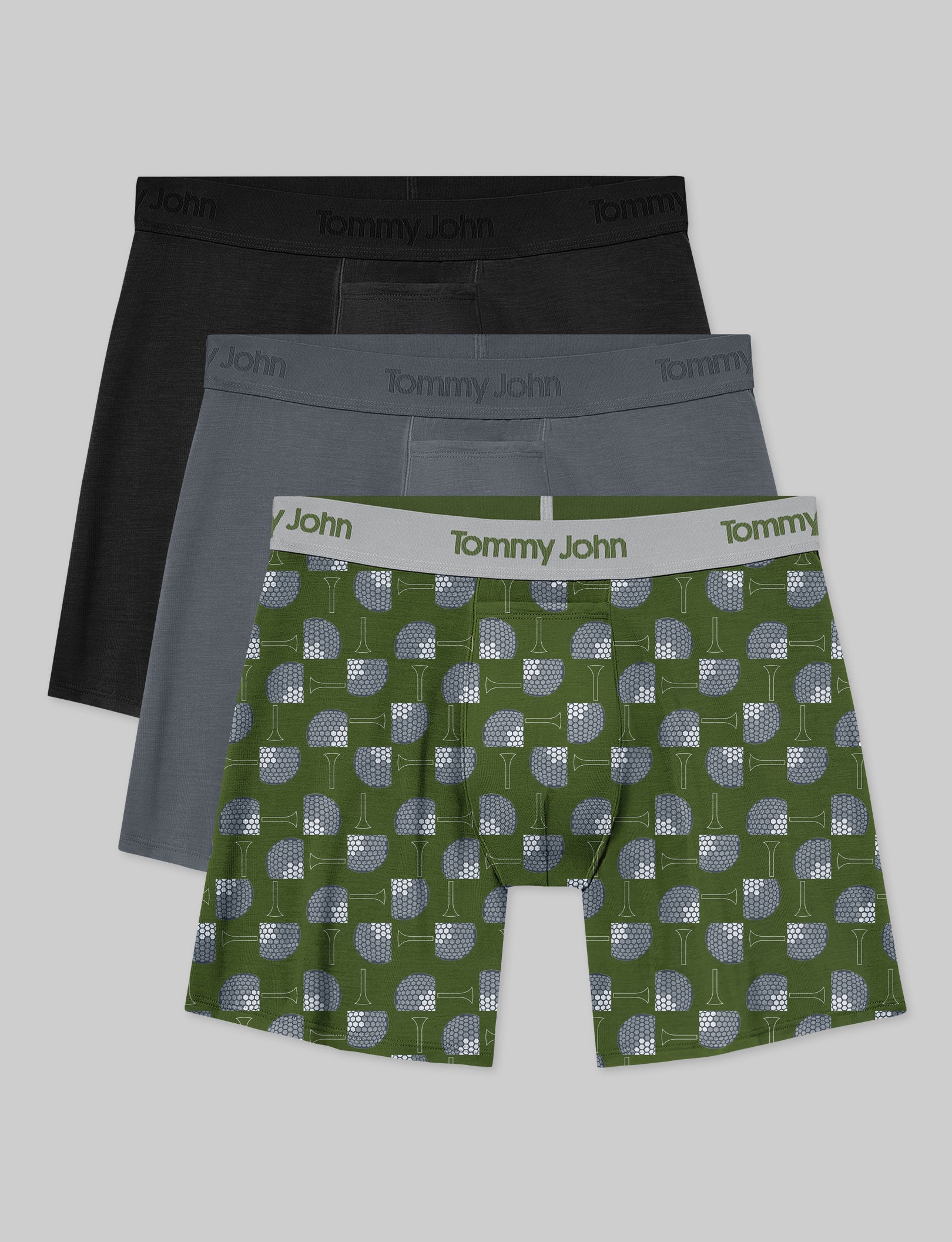 Second Skin Relaxed Fit Boxer 6" (3-Pack)