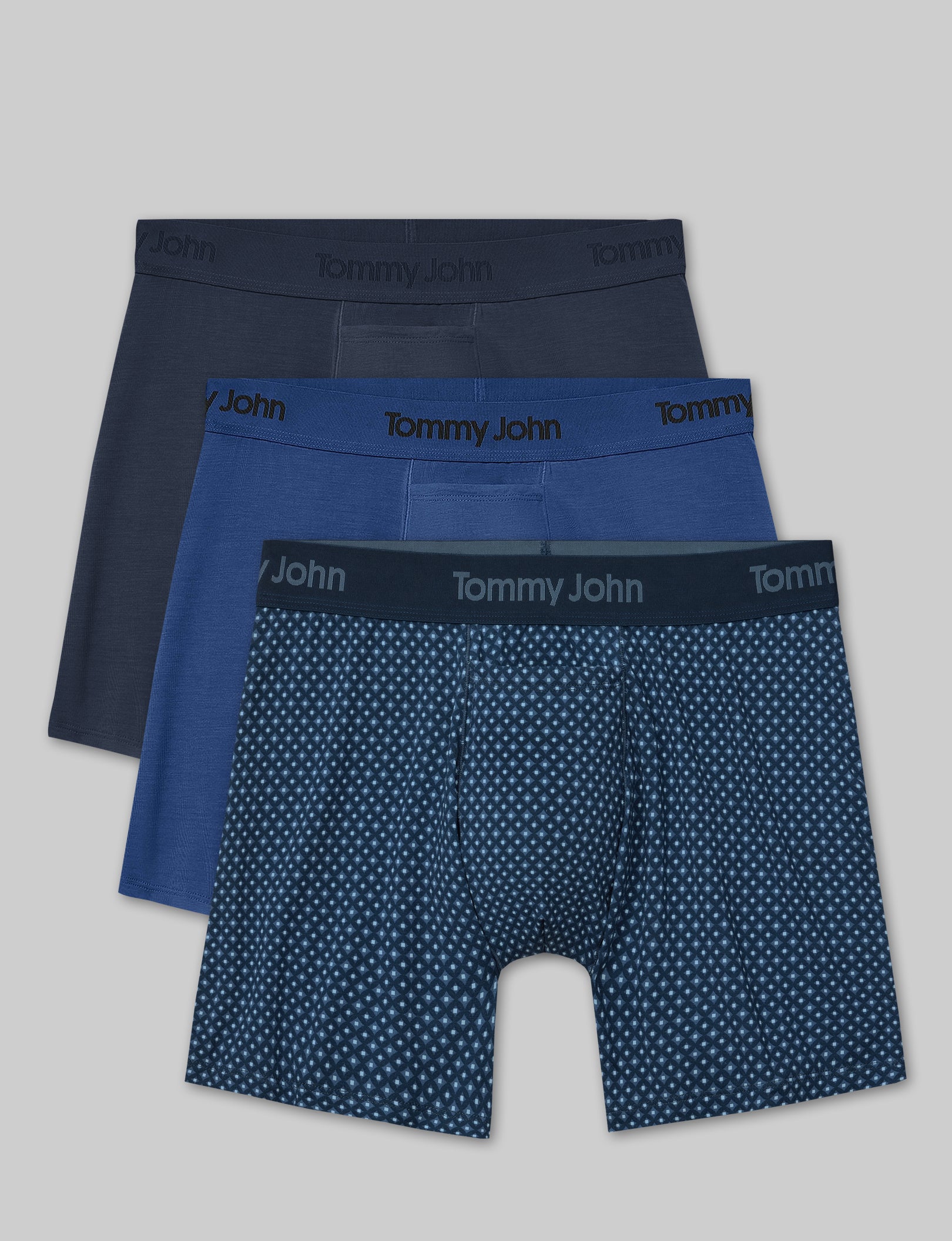 Second Skin Relaxed Fit Boxer 6" (3-Pack)