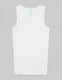Second Skin Tank Stay-Tucked Undershirt::White::Swatch