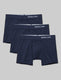 Cool Cotton Trunk 4" (3-Pack)::Navy
