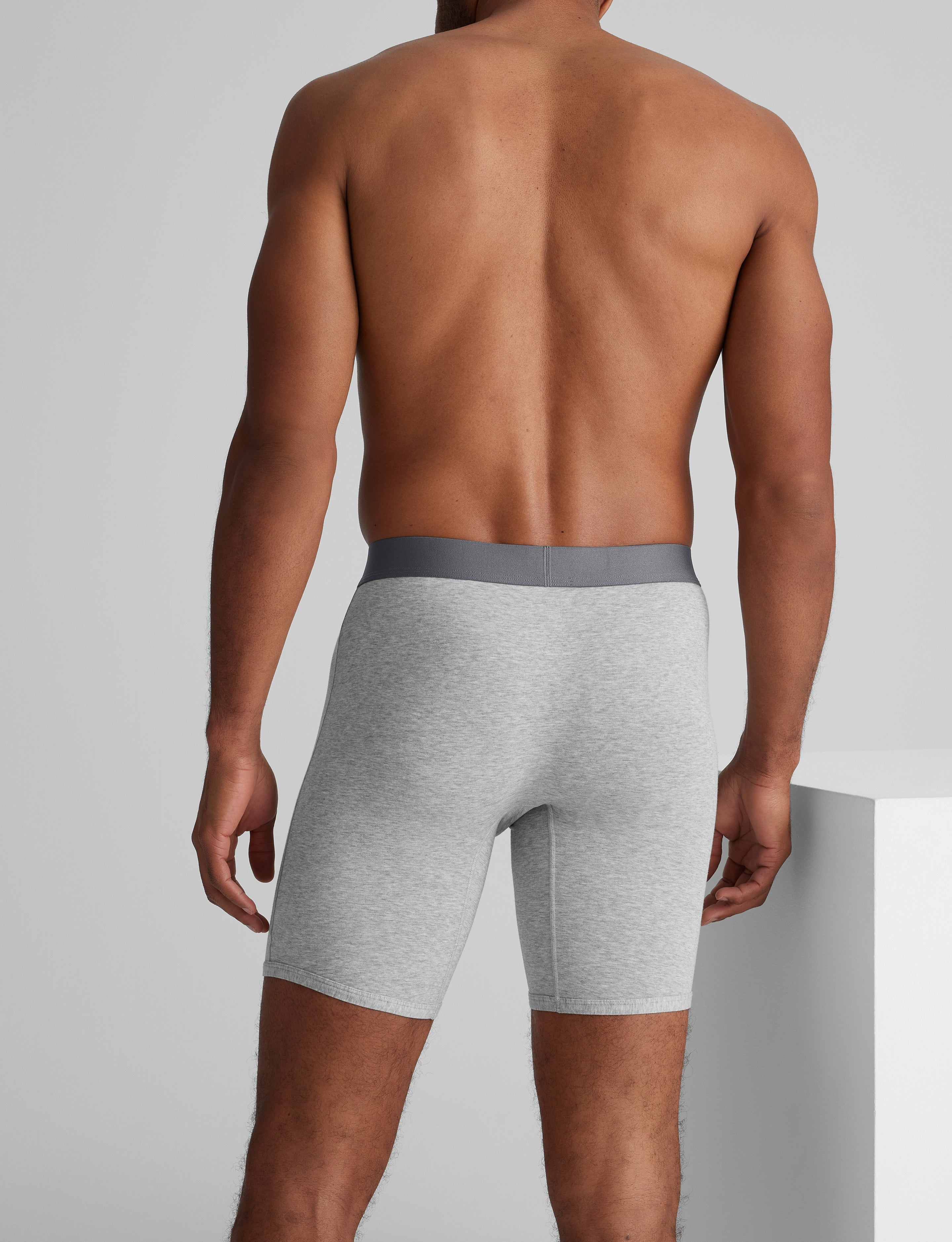 Cool Cotton Boxer Brief 8"