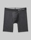 Cool Cotton Boxer Brief 8"::Charcoal Heather::Swatch
