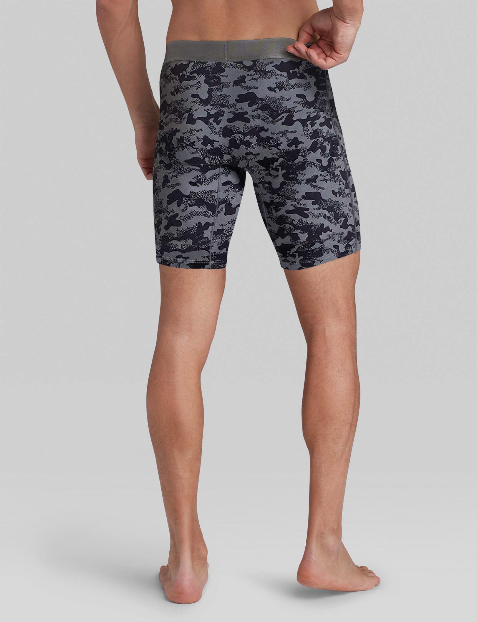 Cool Cotton Boxer Brief 8"