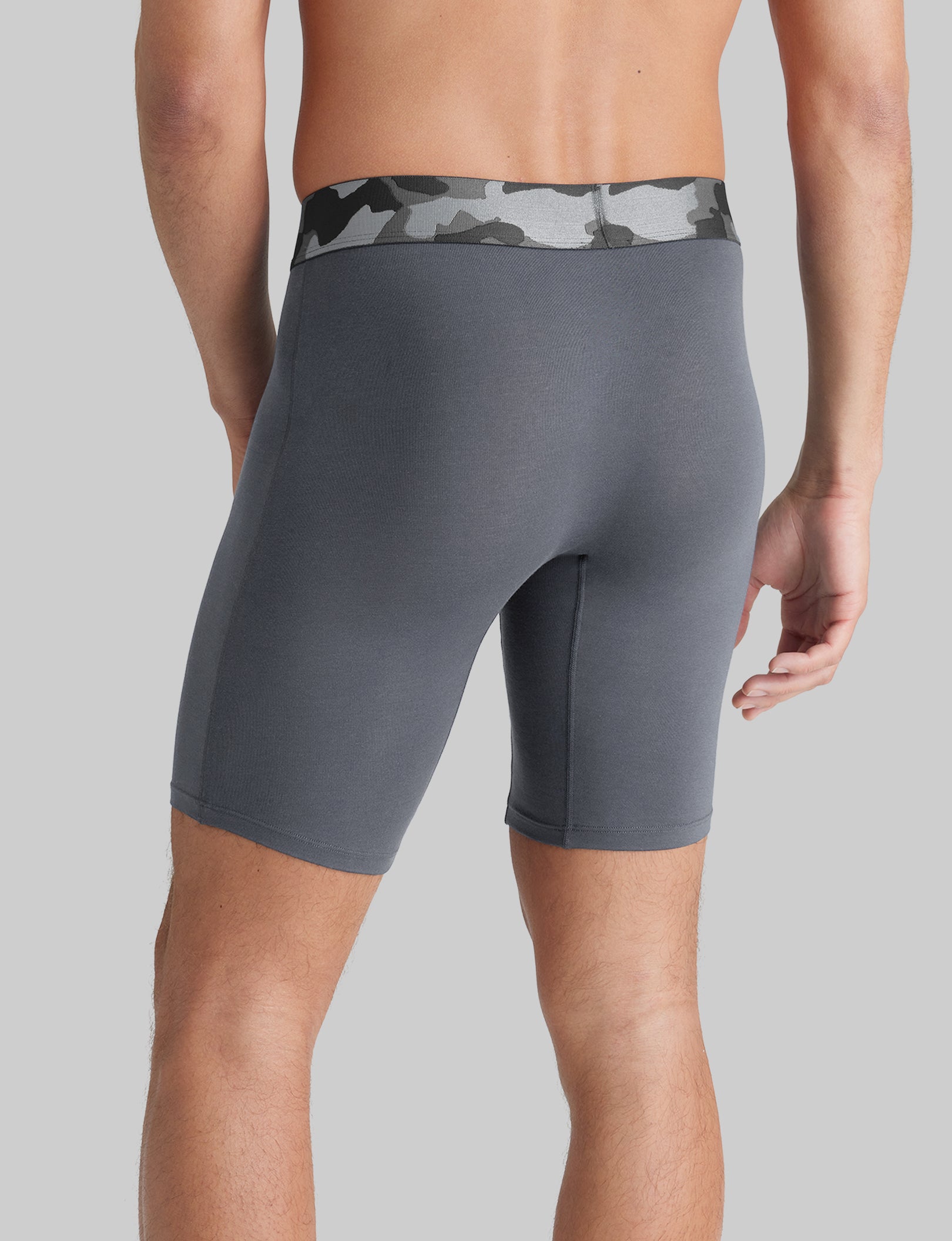 Cool Cotton Boxer Brief 8"