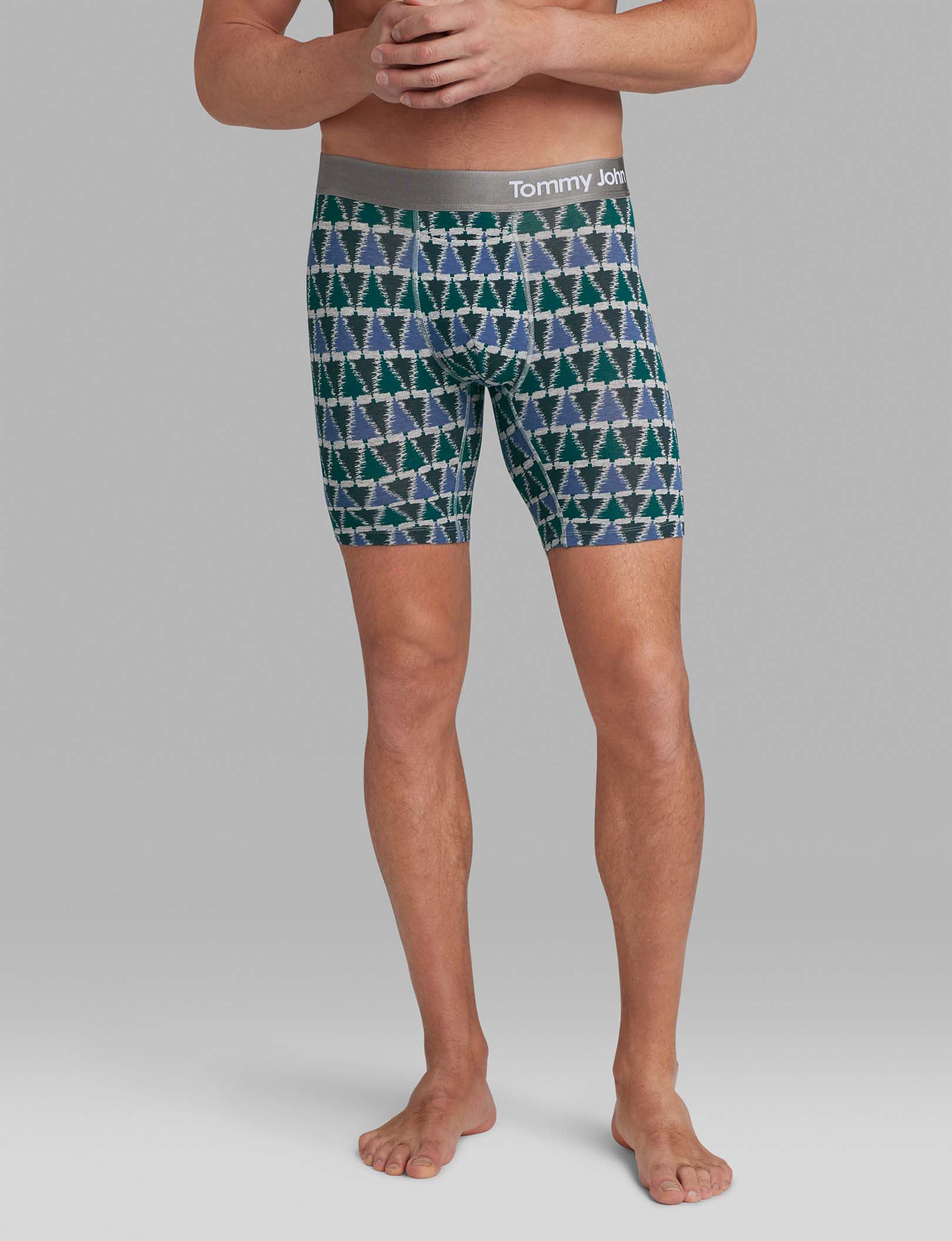 Cool Cotton Boxer Brief 8"