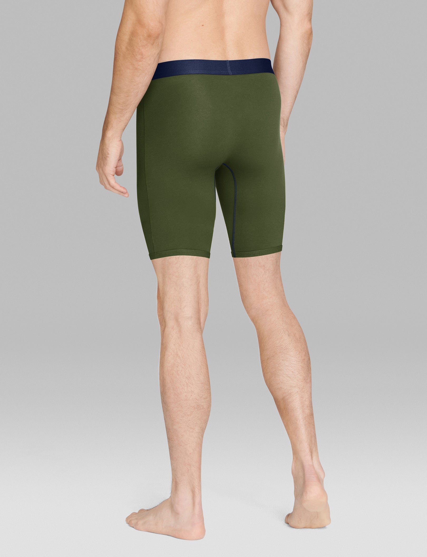 Cool Cotton Boxer Brief 8"