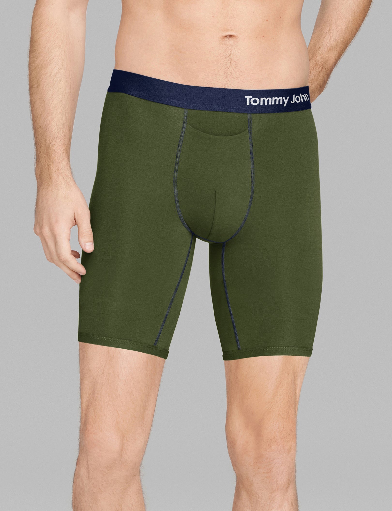Cool Cotton Boxer Brief 8"