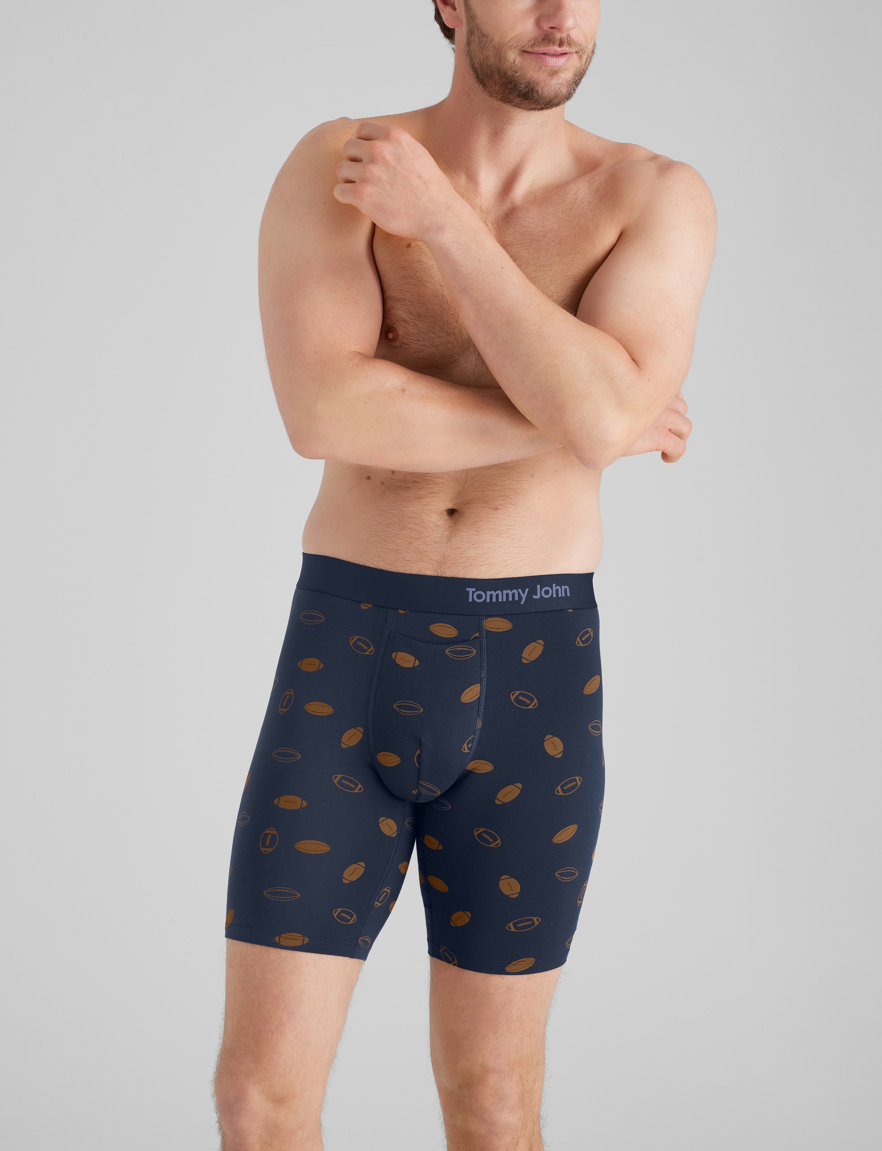 Cool Cotton Boxer Brief 8" (6-Pack)