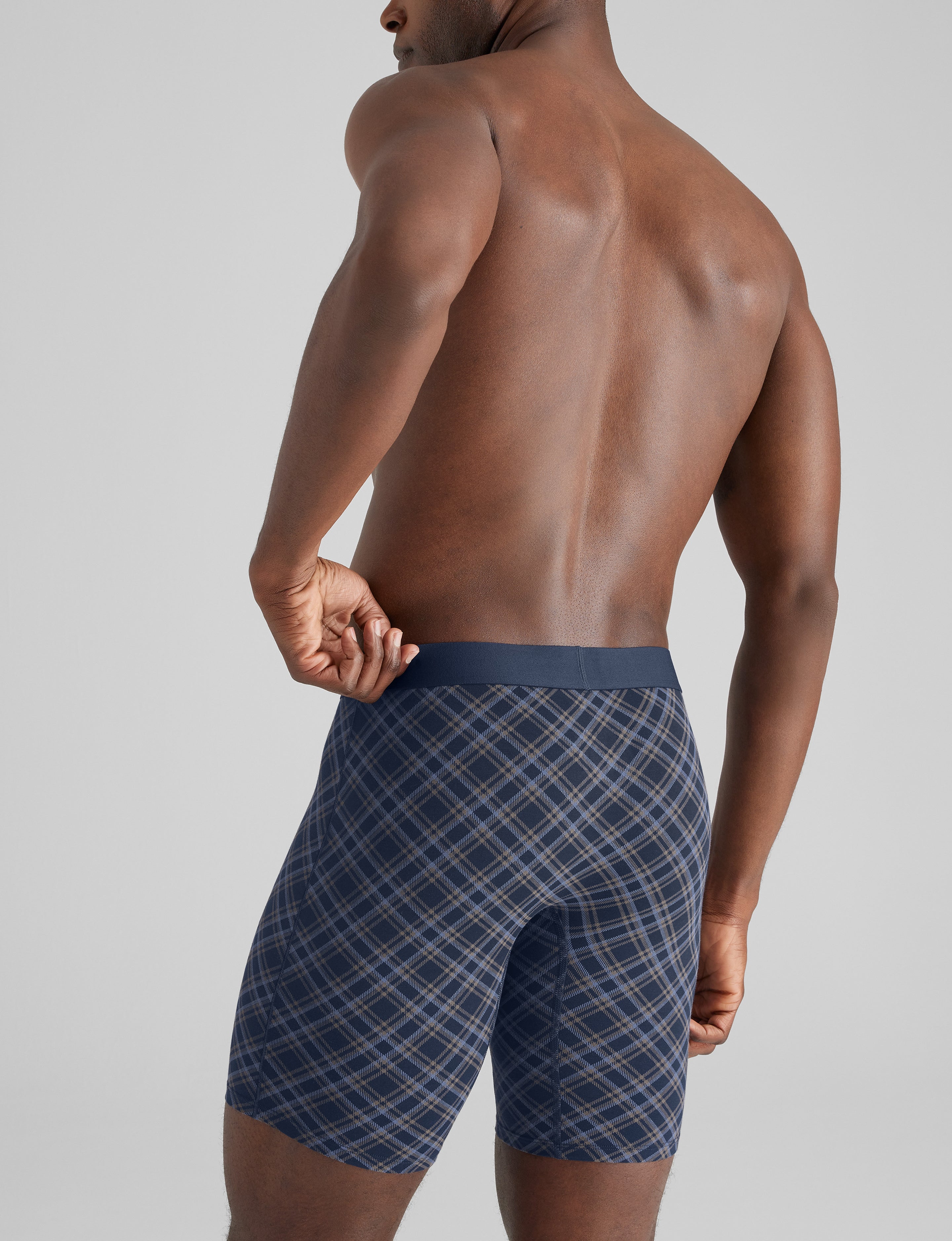Cool Cotton Boxer Brief 8" (6-Pack)