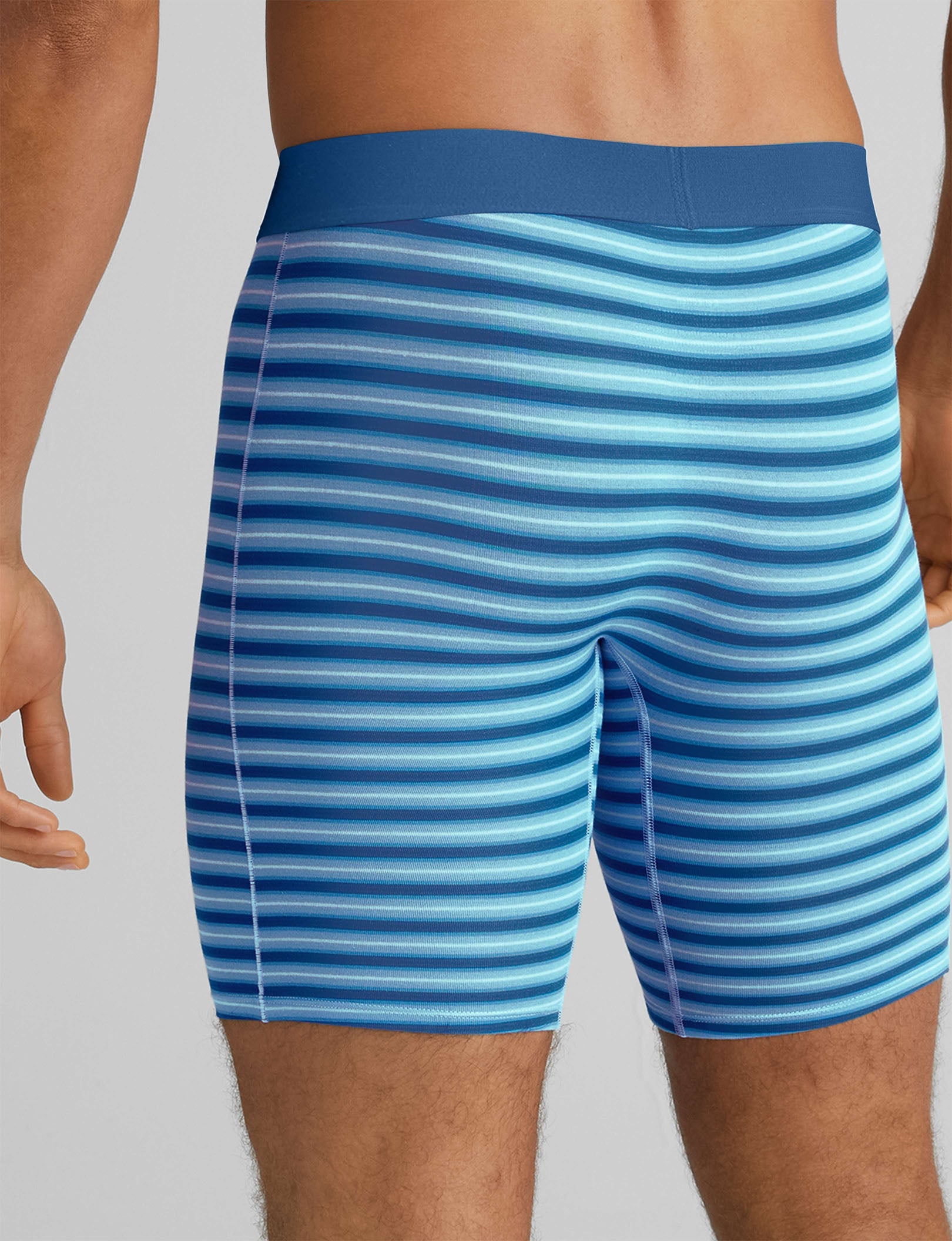 Cool Cotton Boxer Brief 8"