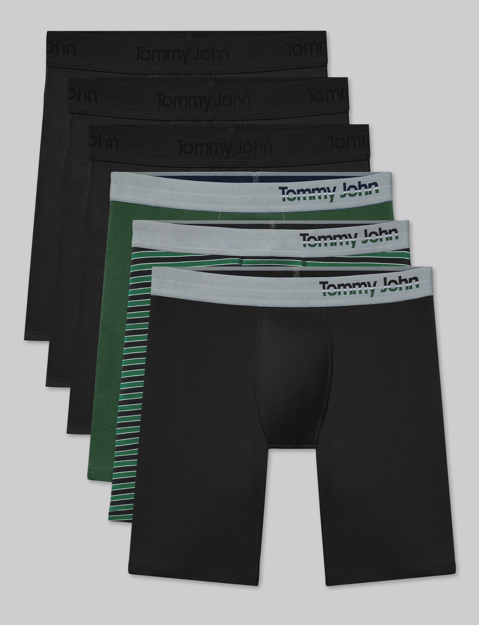 Cool Cotton Boxer Brief 8" (6-Pack)