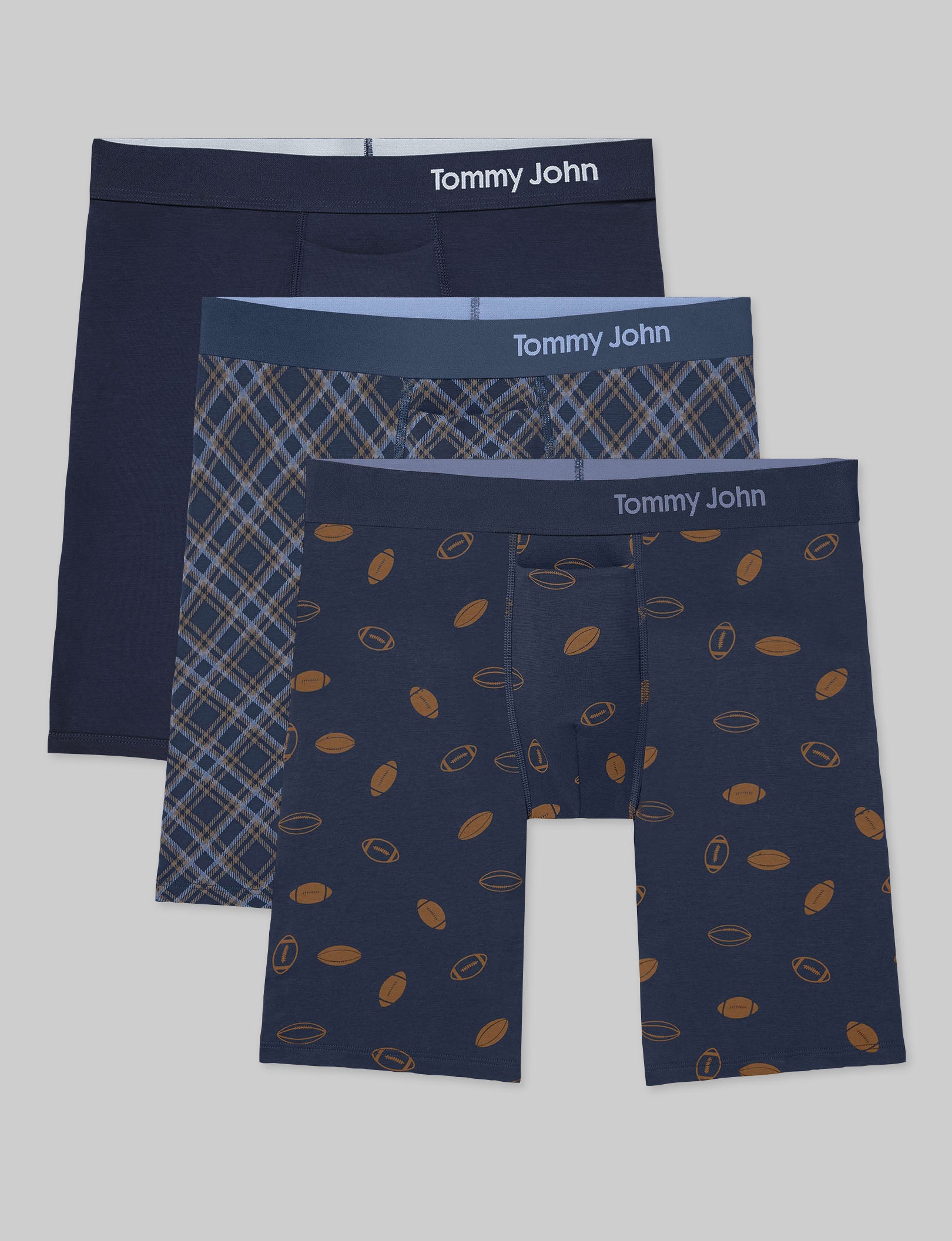 Cool Cotton Boxer Brief 8" (3-Pack)