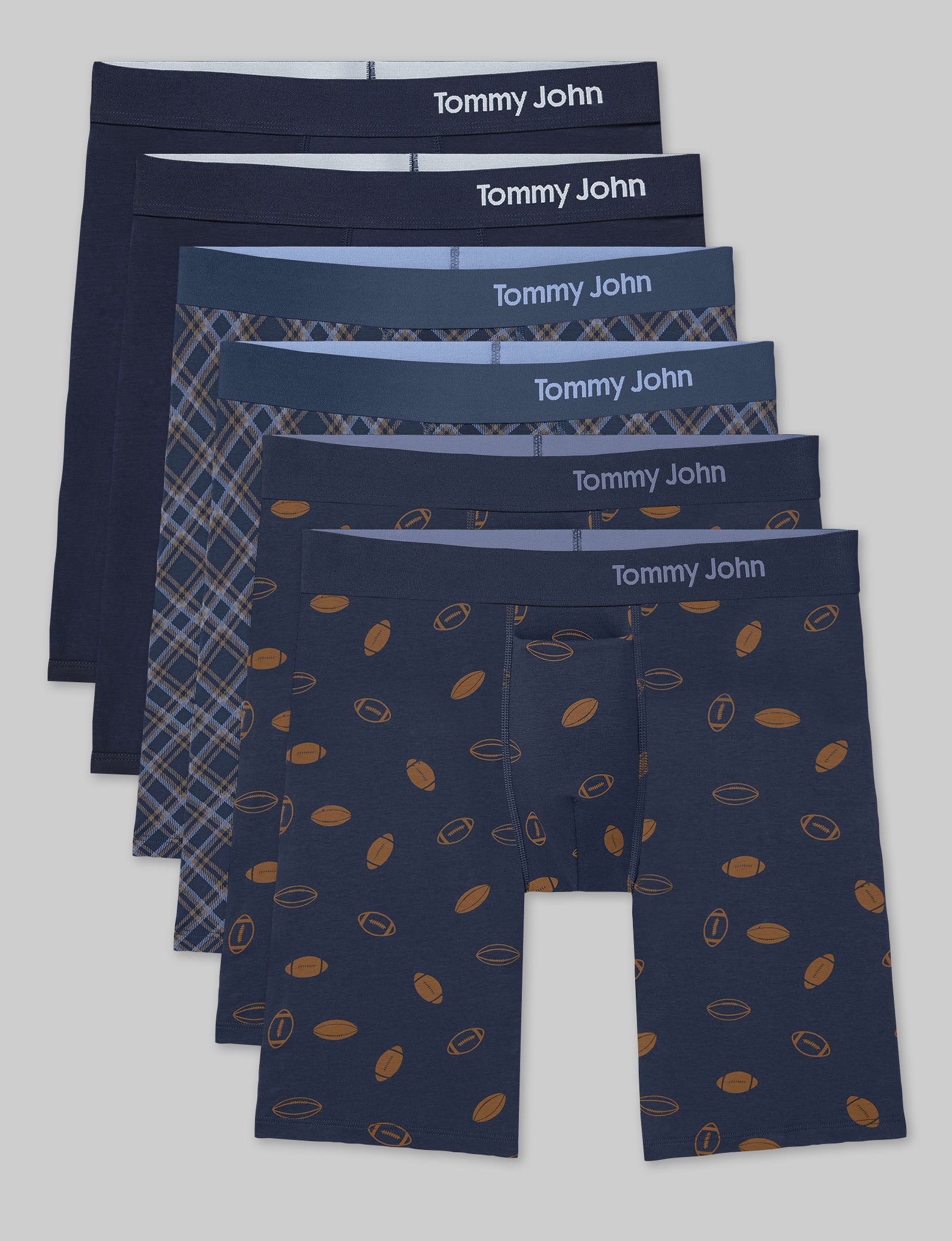 Cool Cotton Boxer Brief 8" (6-Pack)
