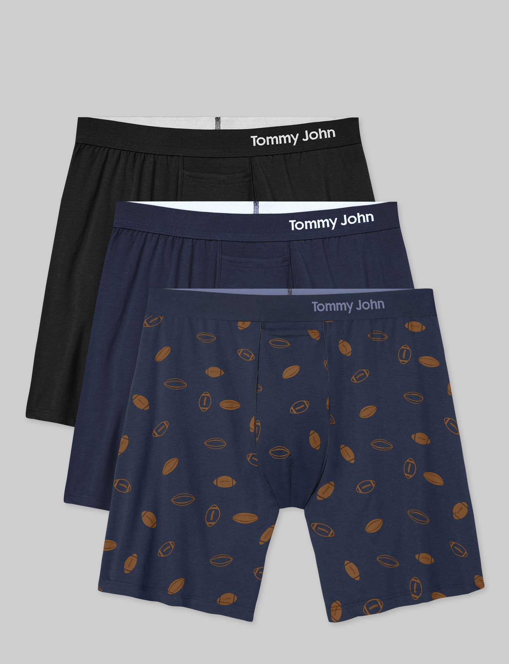 Cool Cotton Relaxed Fit Boxer 6" (3-Pack)