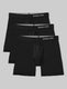 Cool Cotton Relaxed Fit Boxer 6" (3-Pack)::Black