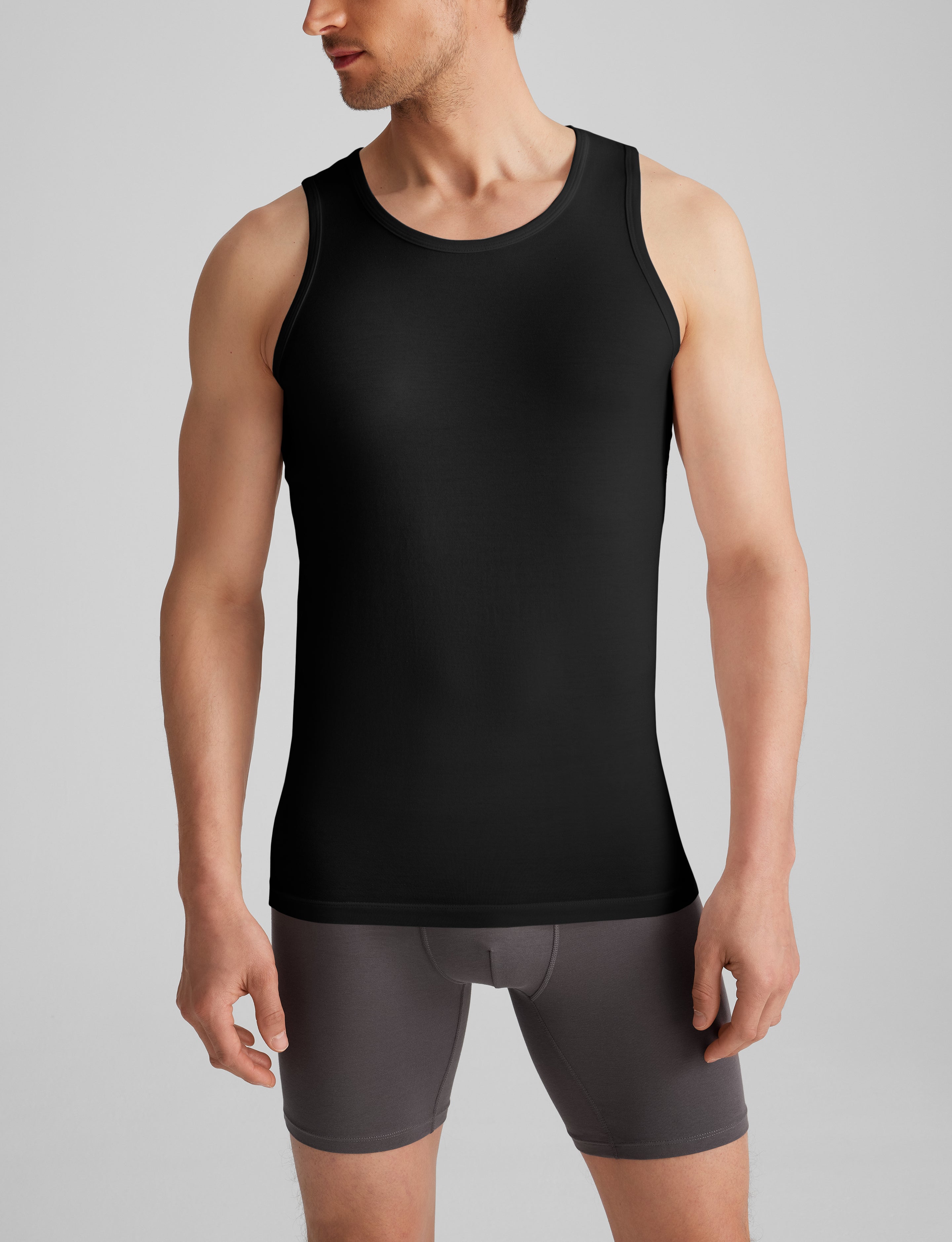 Cool Cotton Tank Stay-Tucked Undershirt (6-Pack)