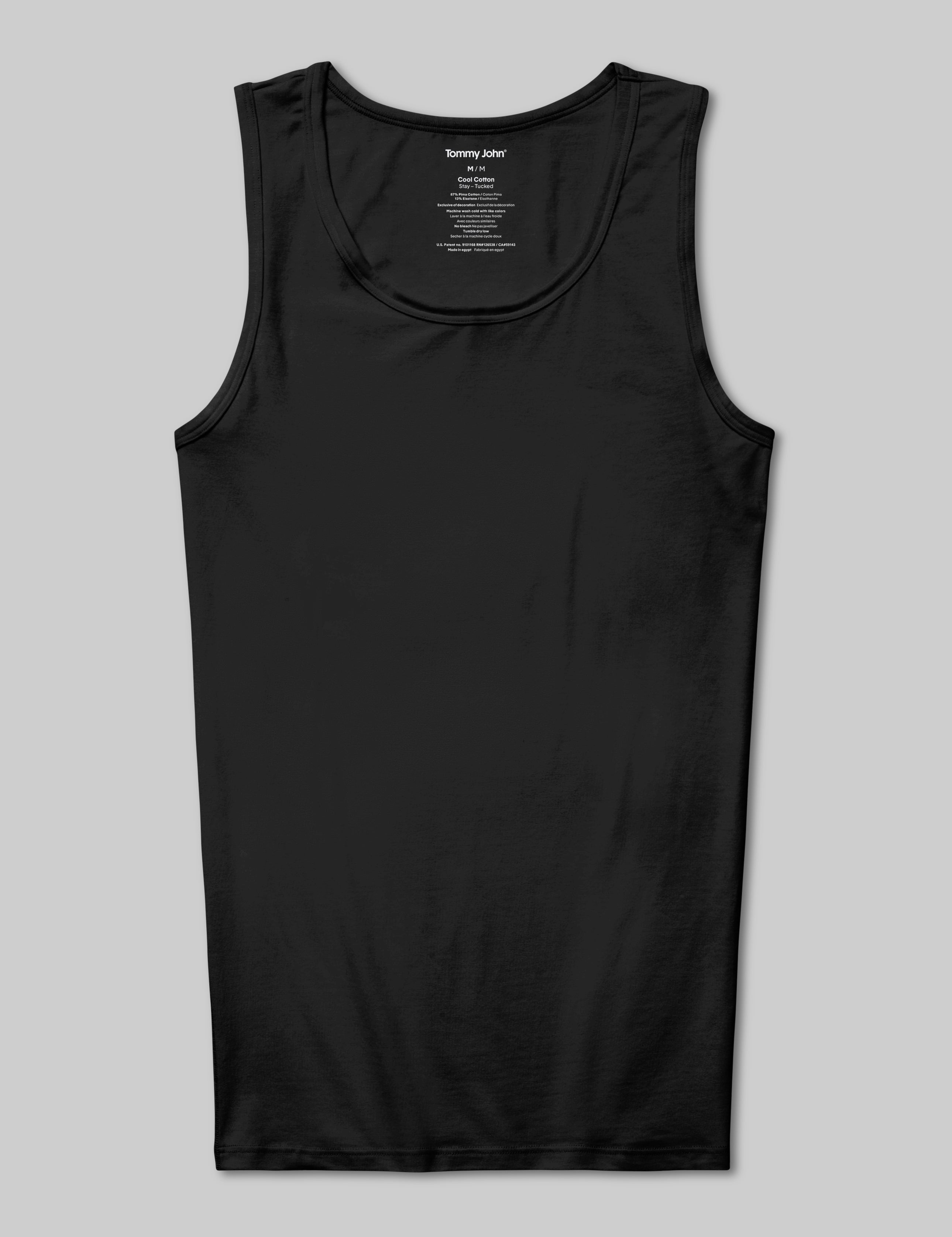 Cool Cotton Tank Stay-Tucked Undershirt