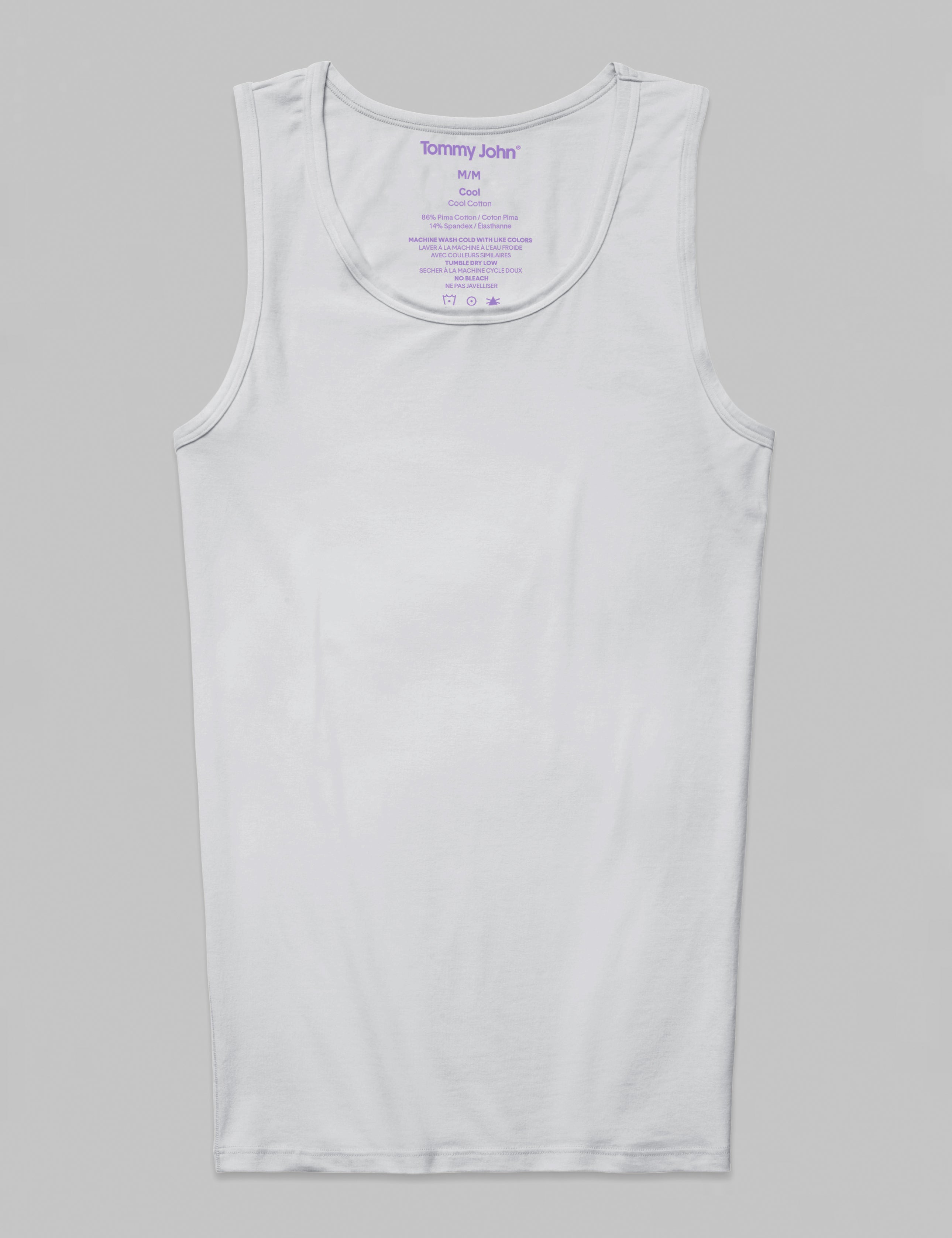 Cool Cotton Tank Stay-Tucked Undershirt